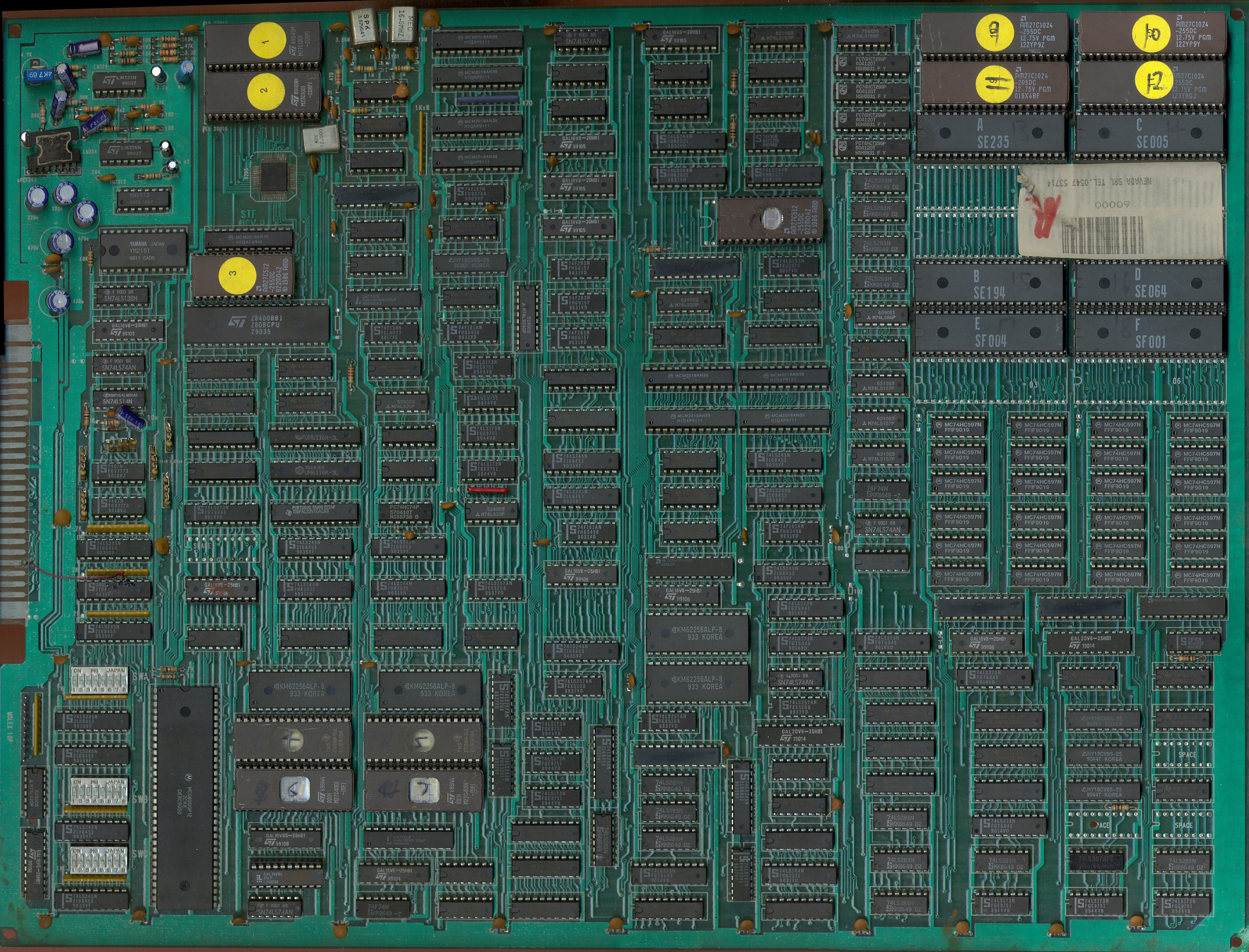 1404 PCB component side 2