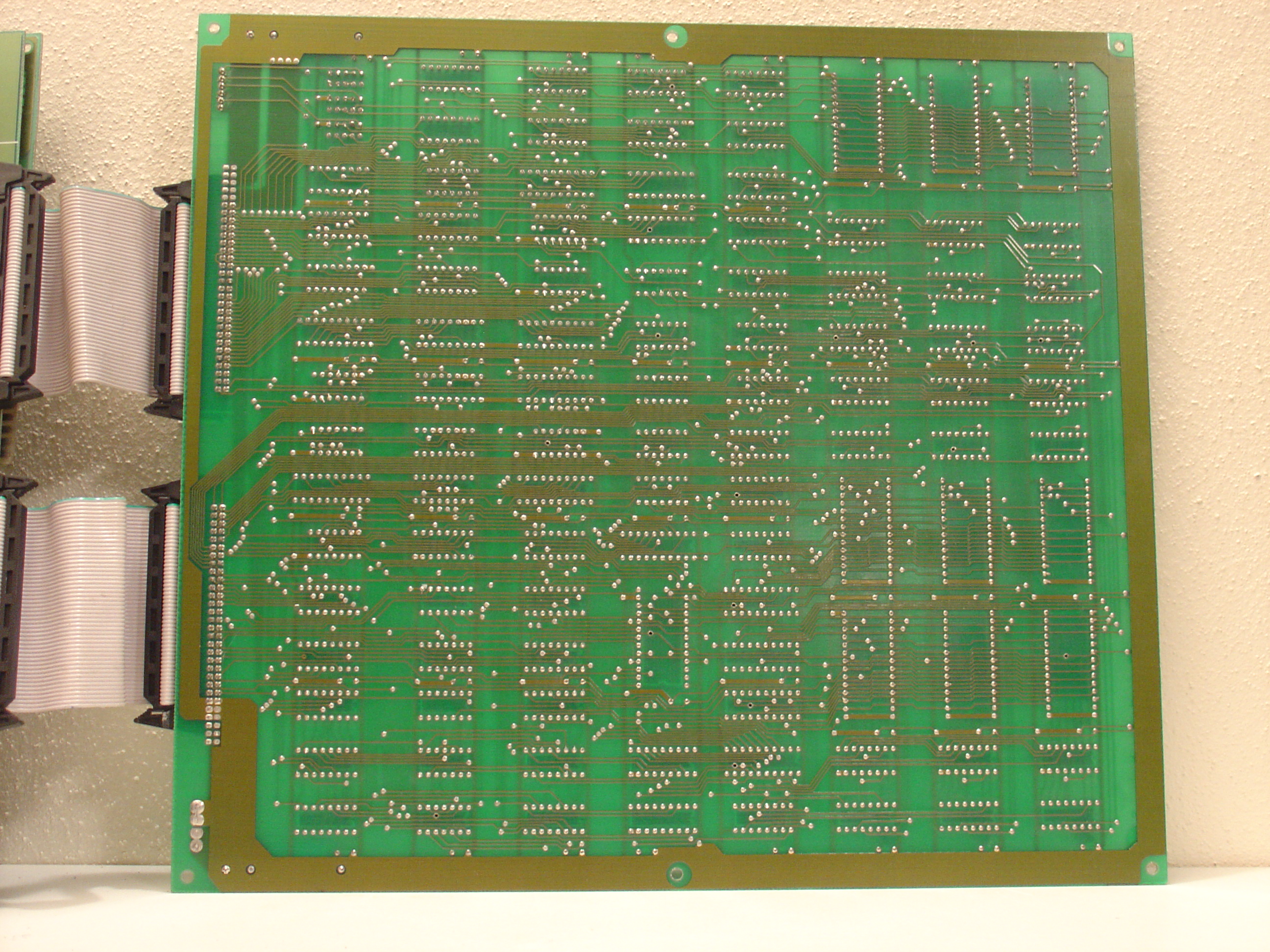 lower PCB solder side
