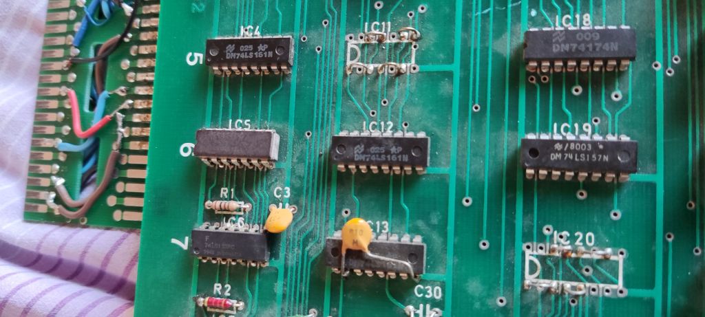 ROMs PCB component side detail 12