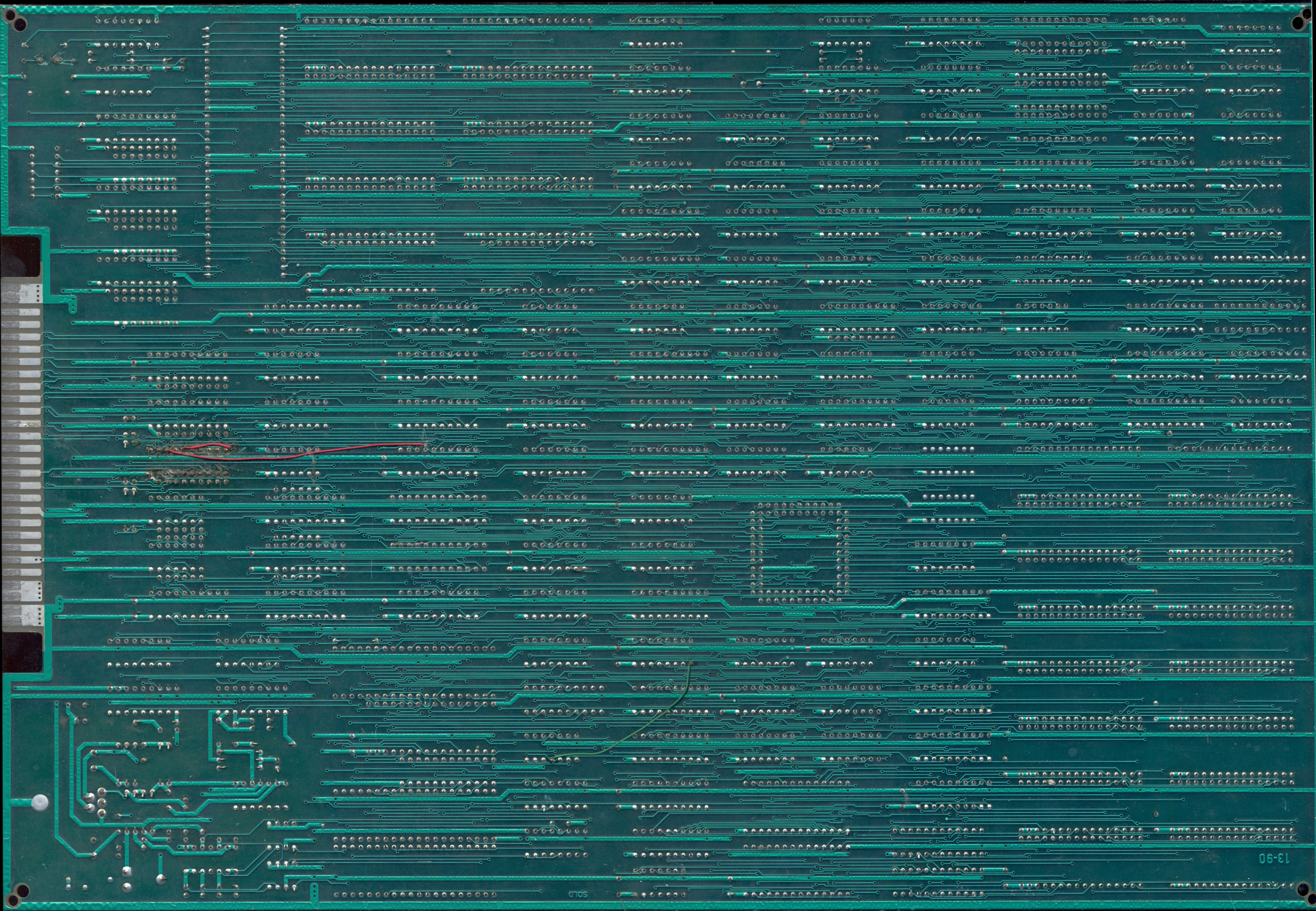 PCB solder side