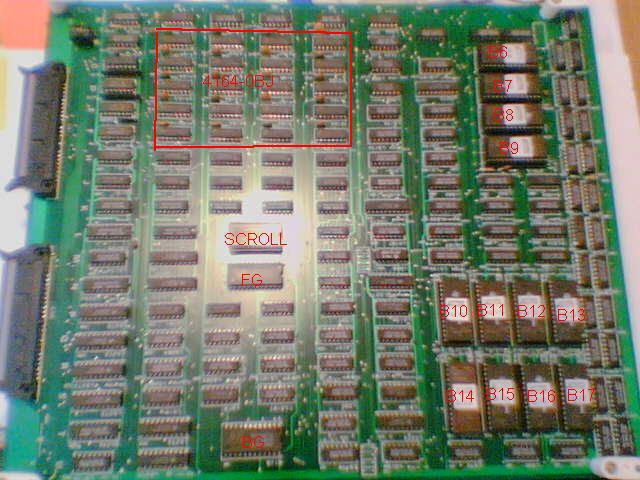 video PCB component side