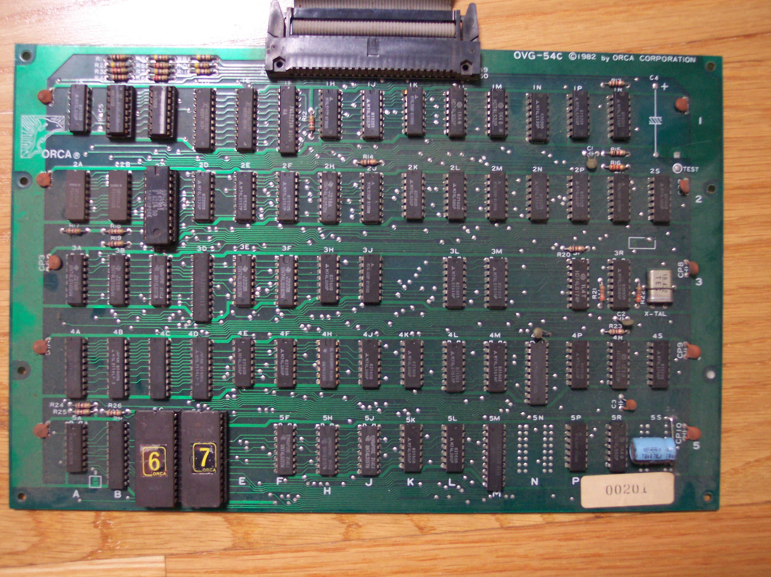 lower PCB component side
