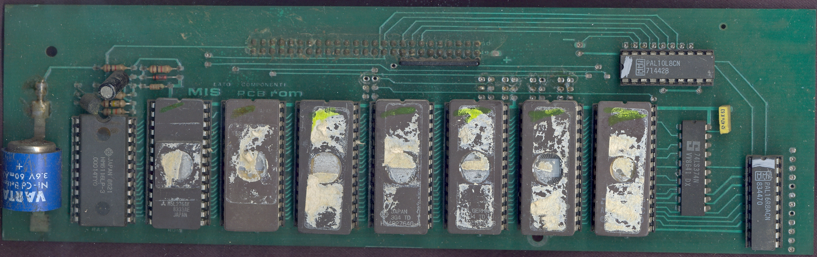 ROMs PCB component side