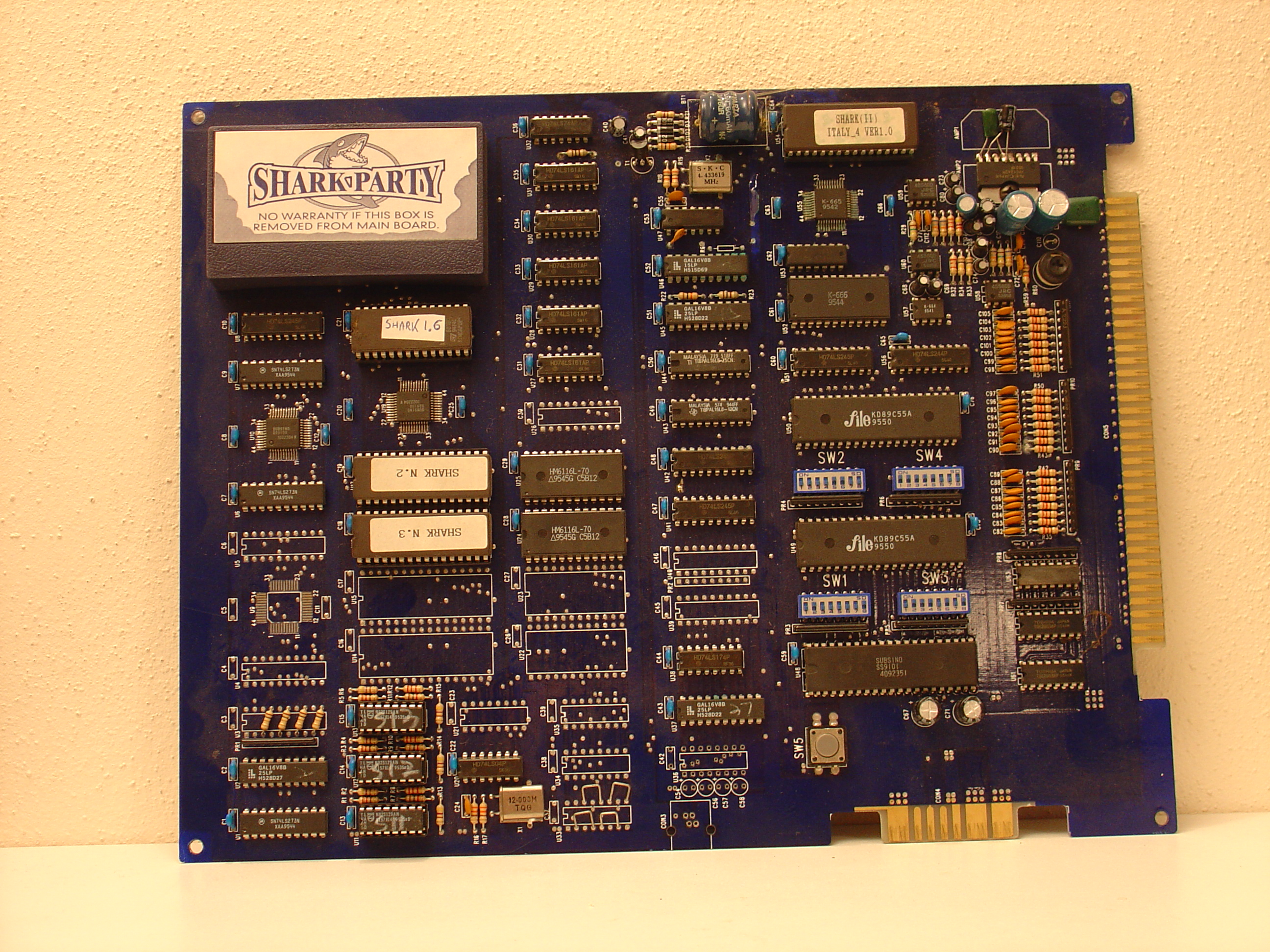 PCB component side
