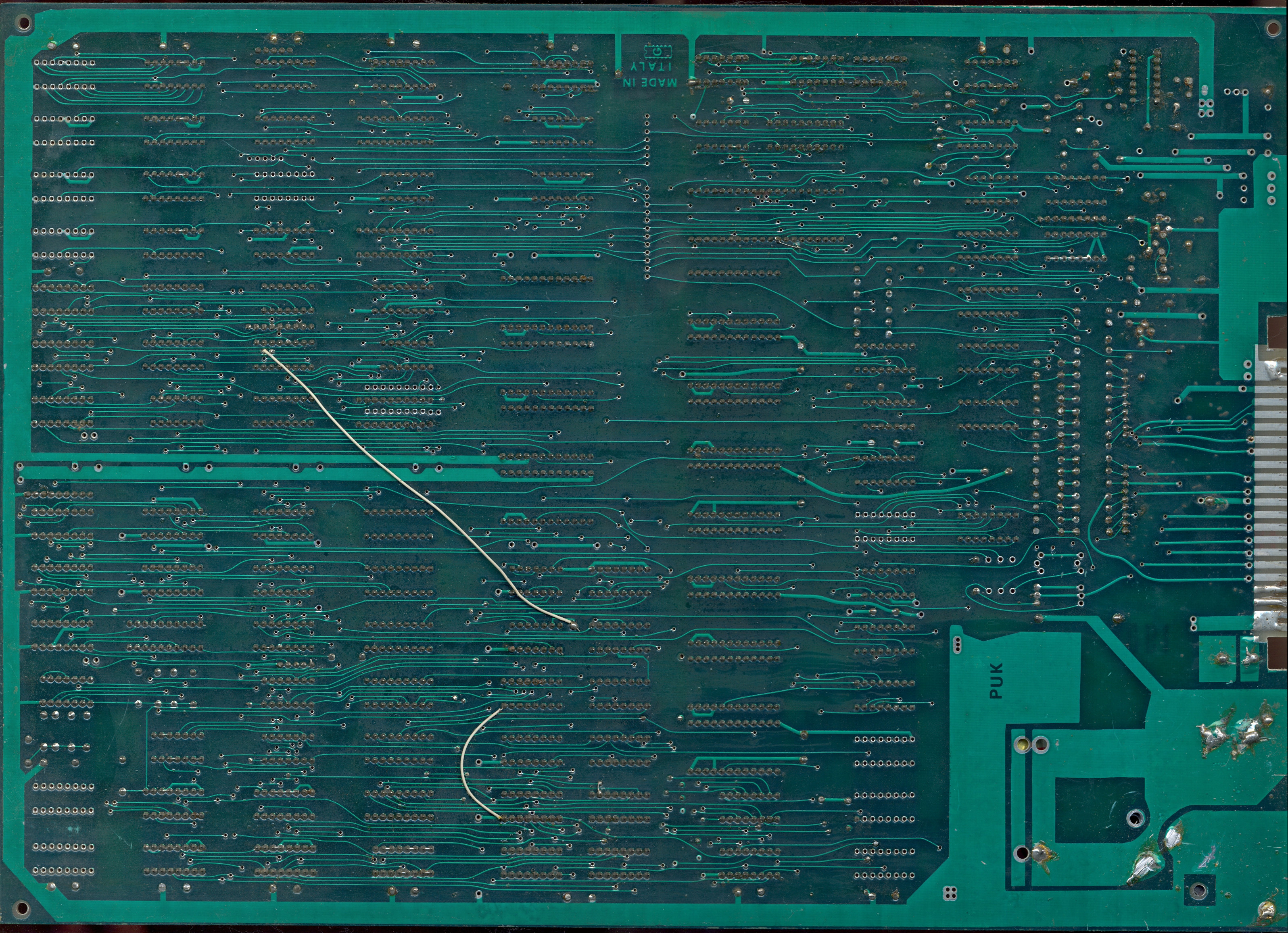 PCB solder side