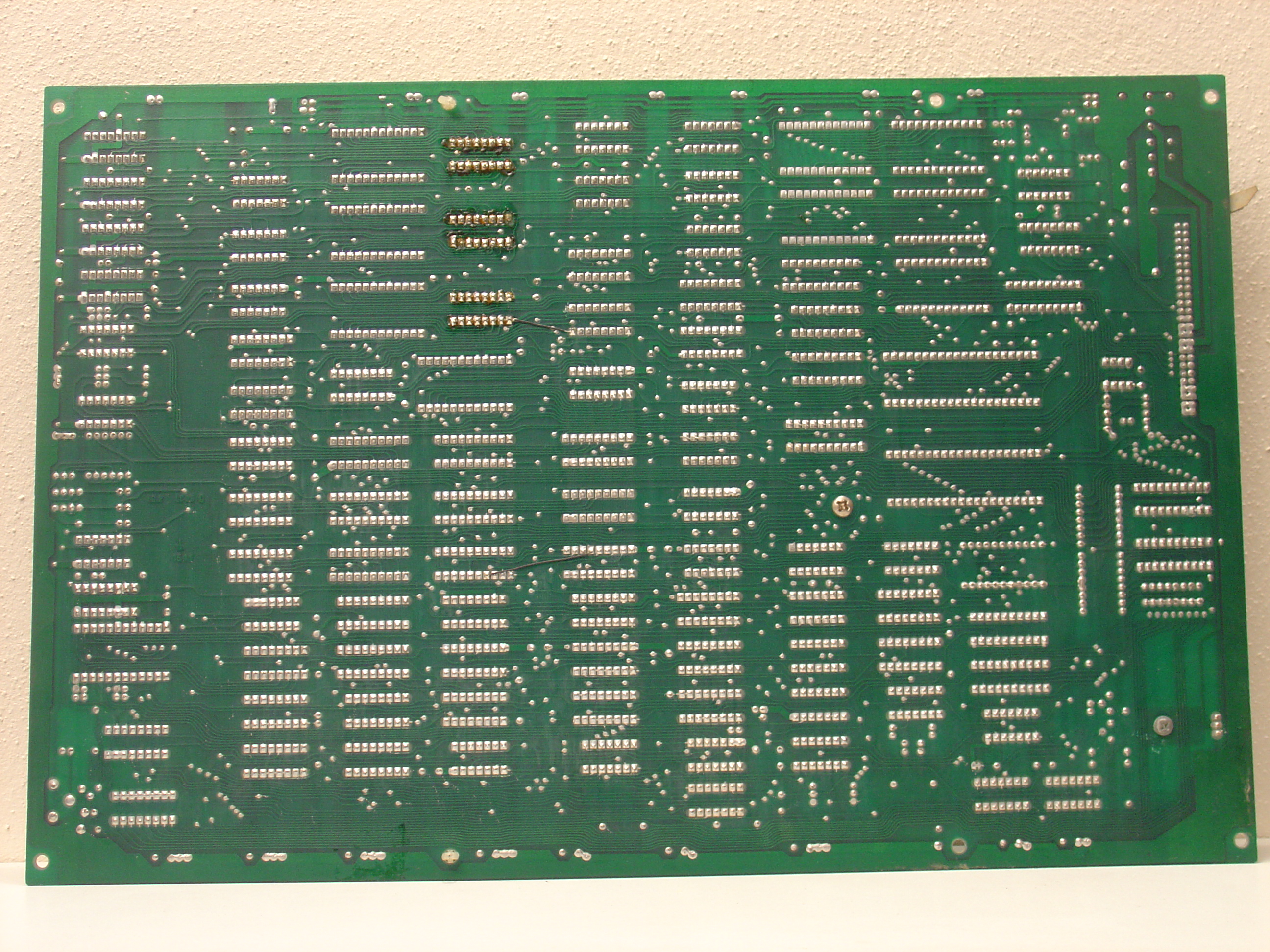 main PCB solder side