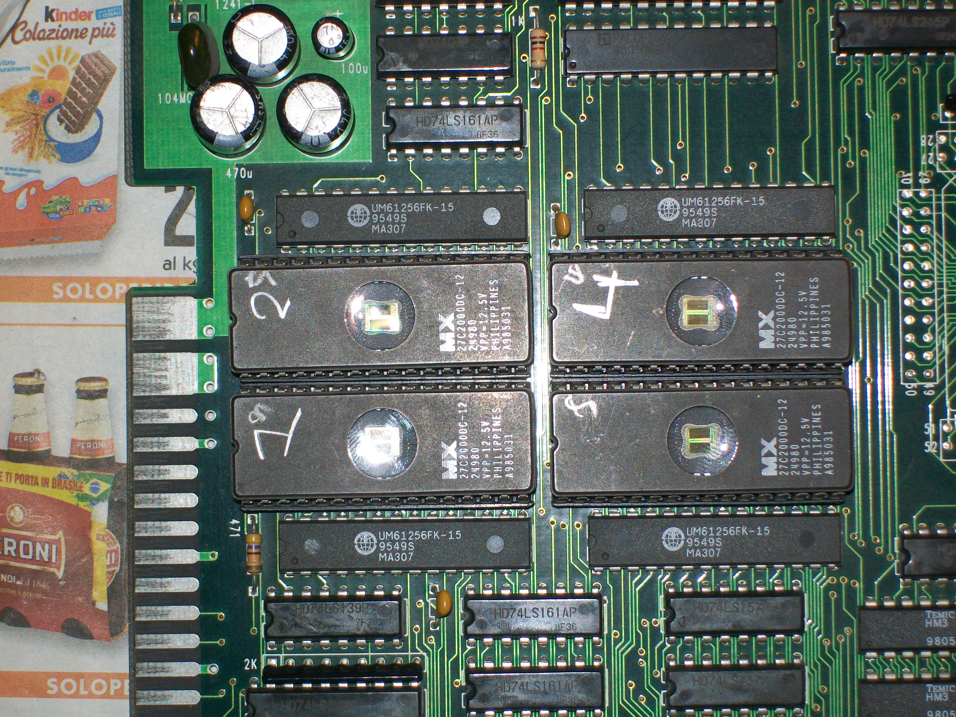 PCB component side detail 6