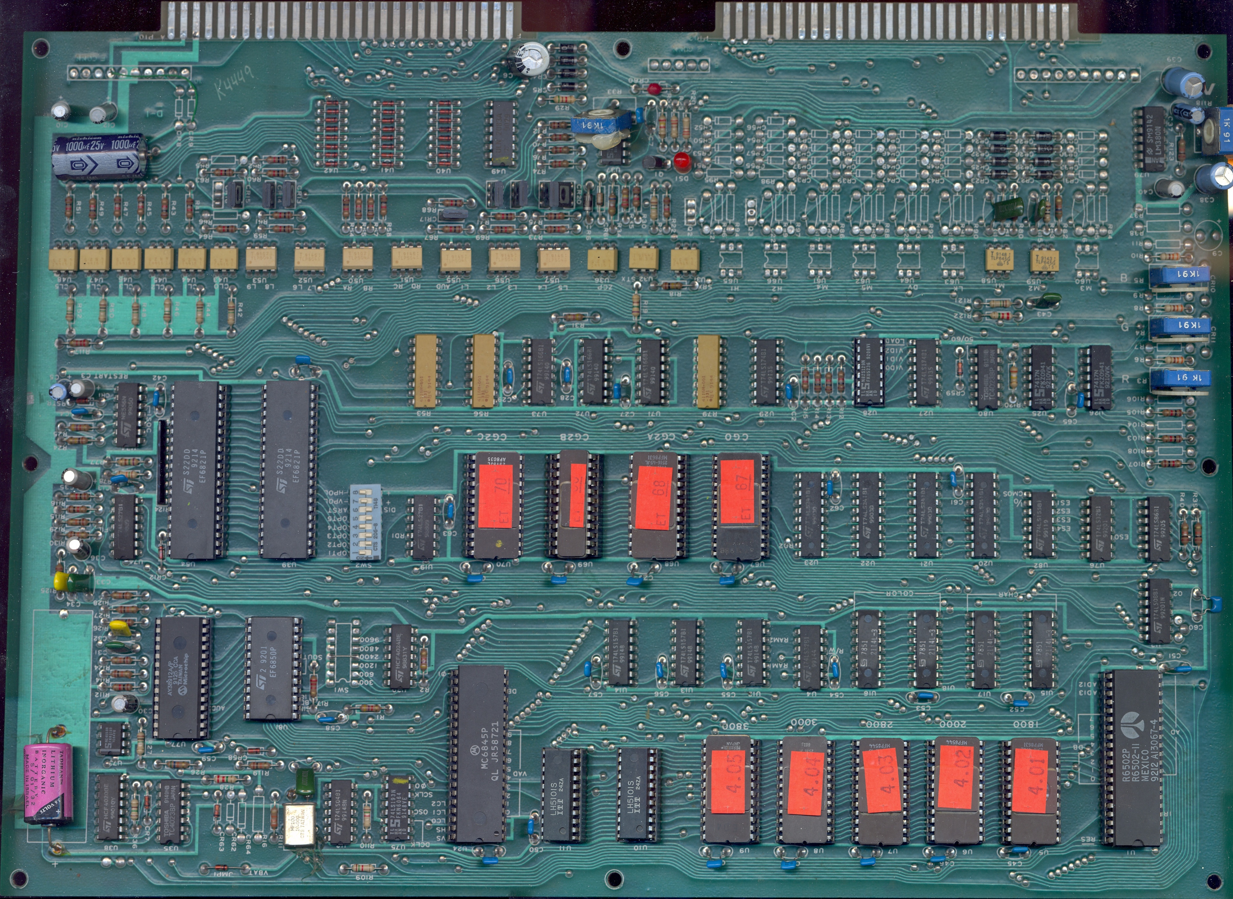 PCB component side