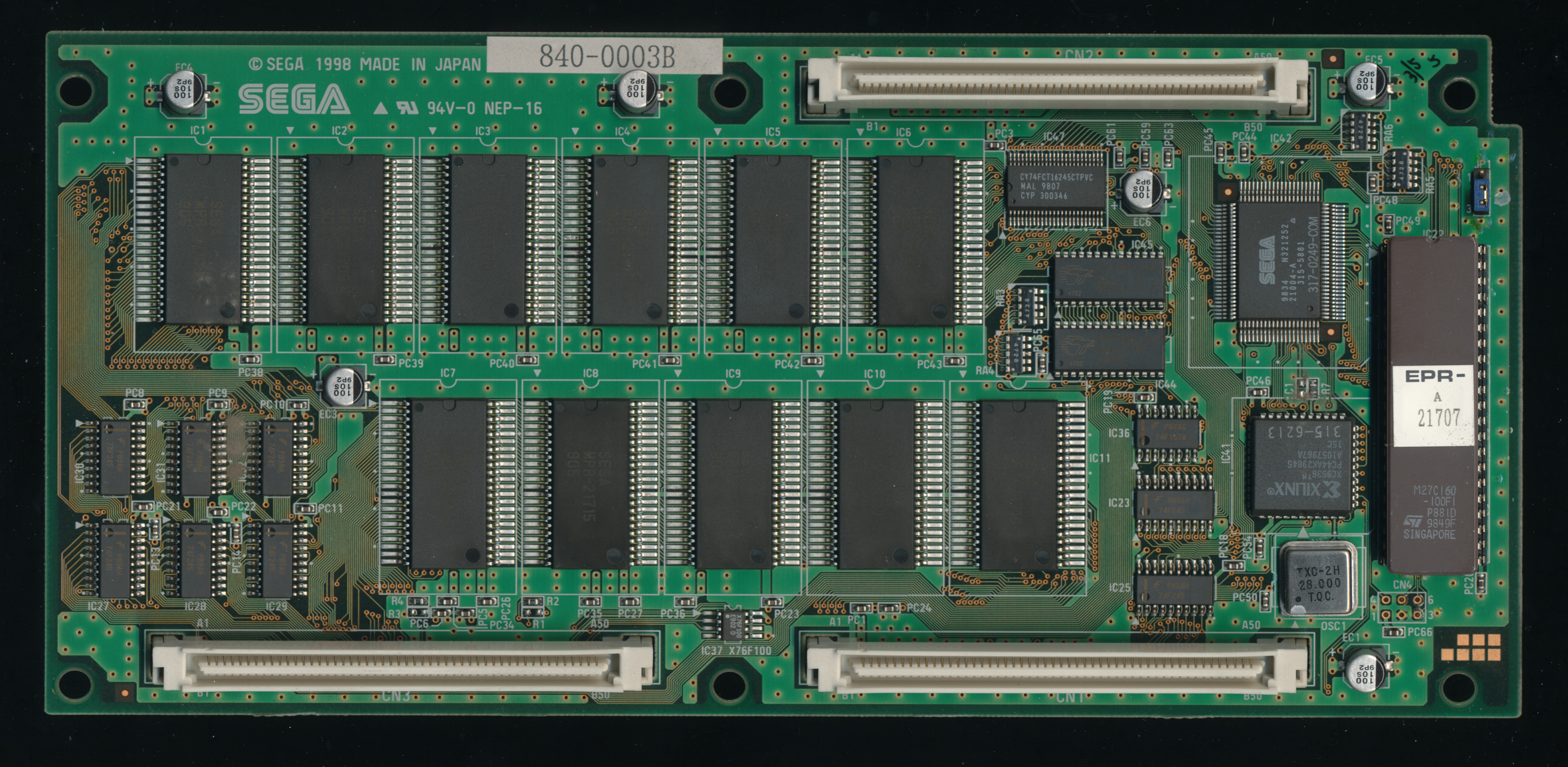 PCB component side