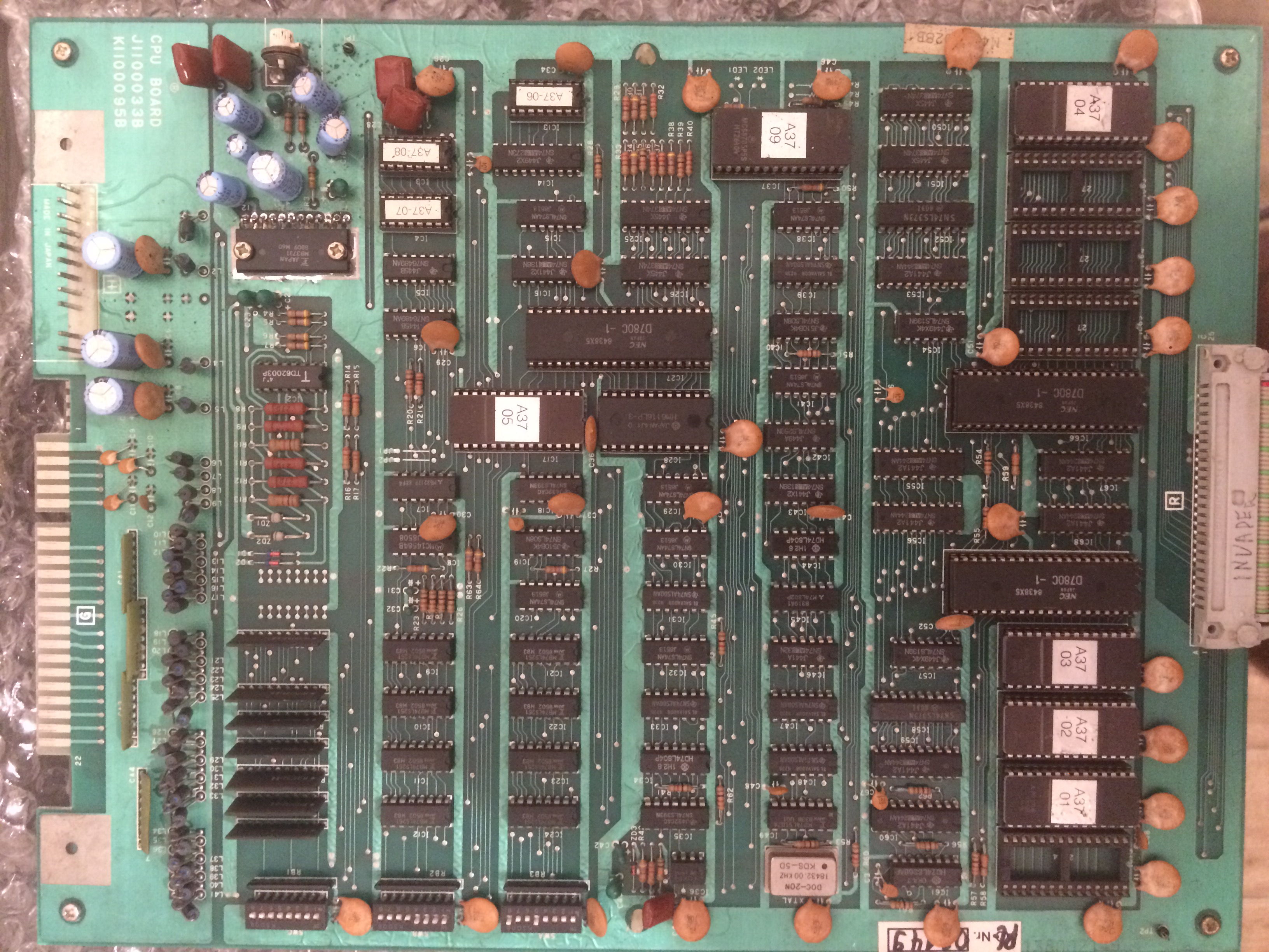 CPU PCB component side