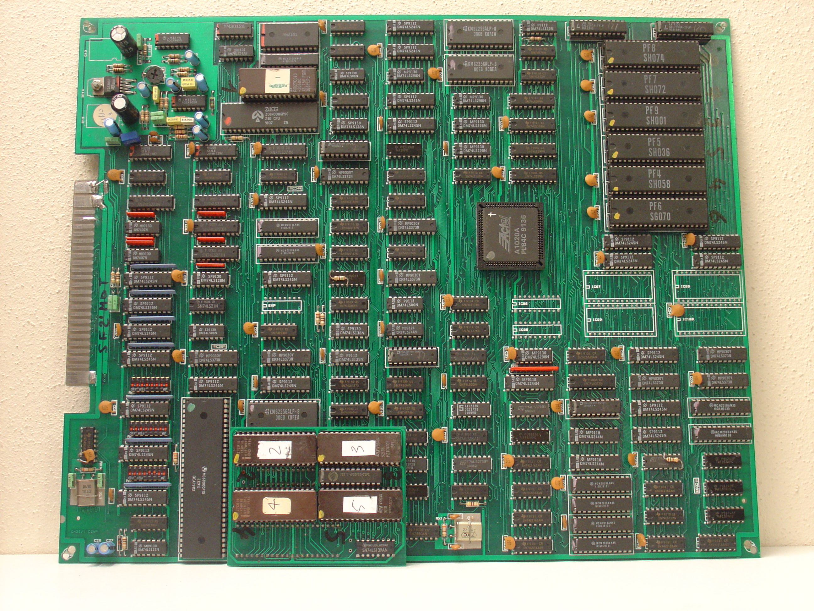 PCB component side