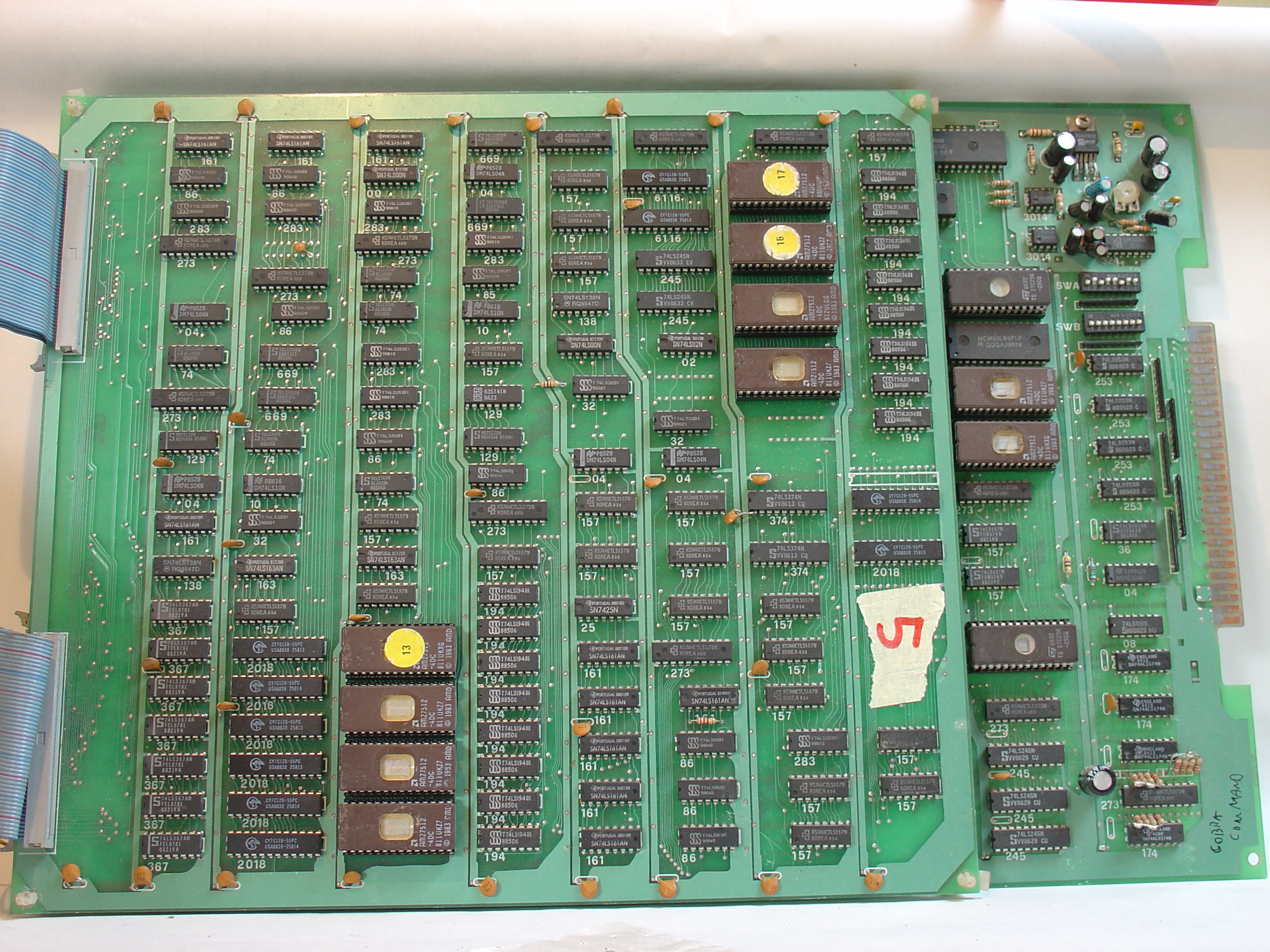 ROMs PCB1 component side