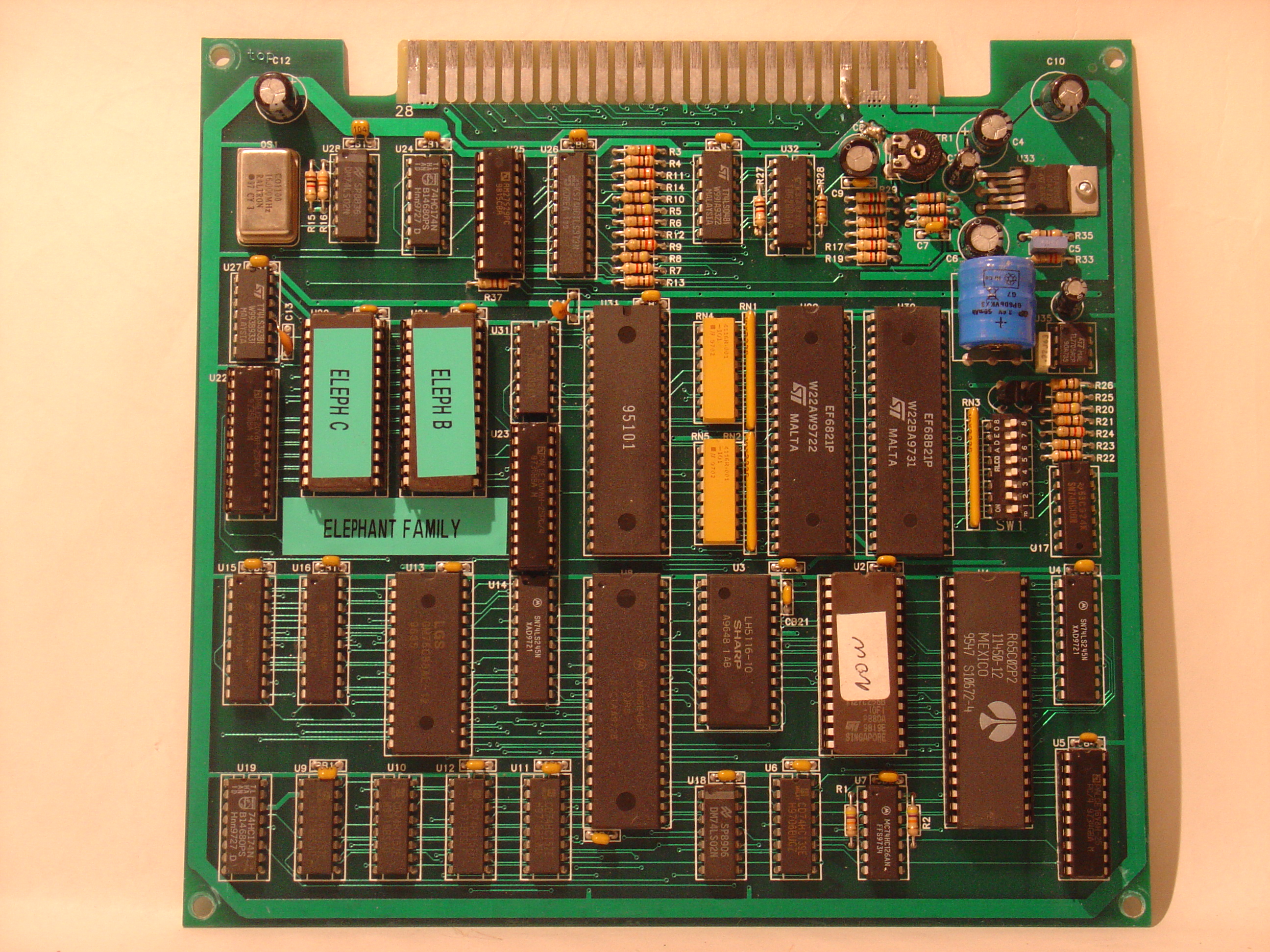 PCB component side