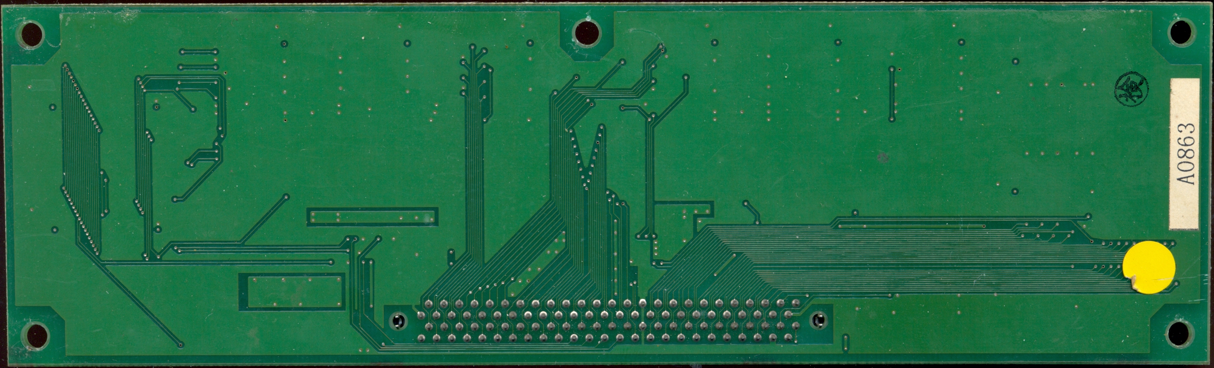 ROMs PCB solder side