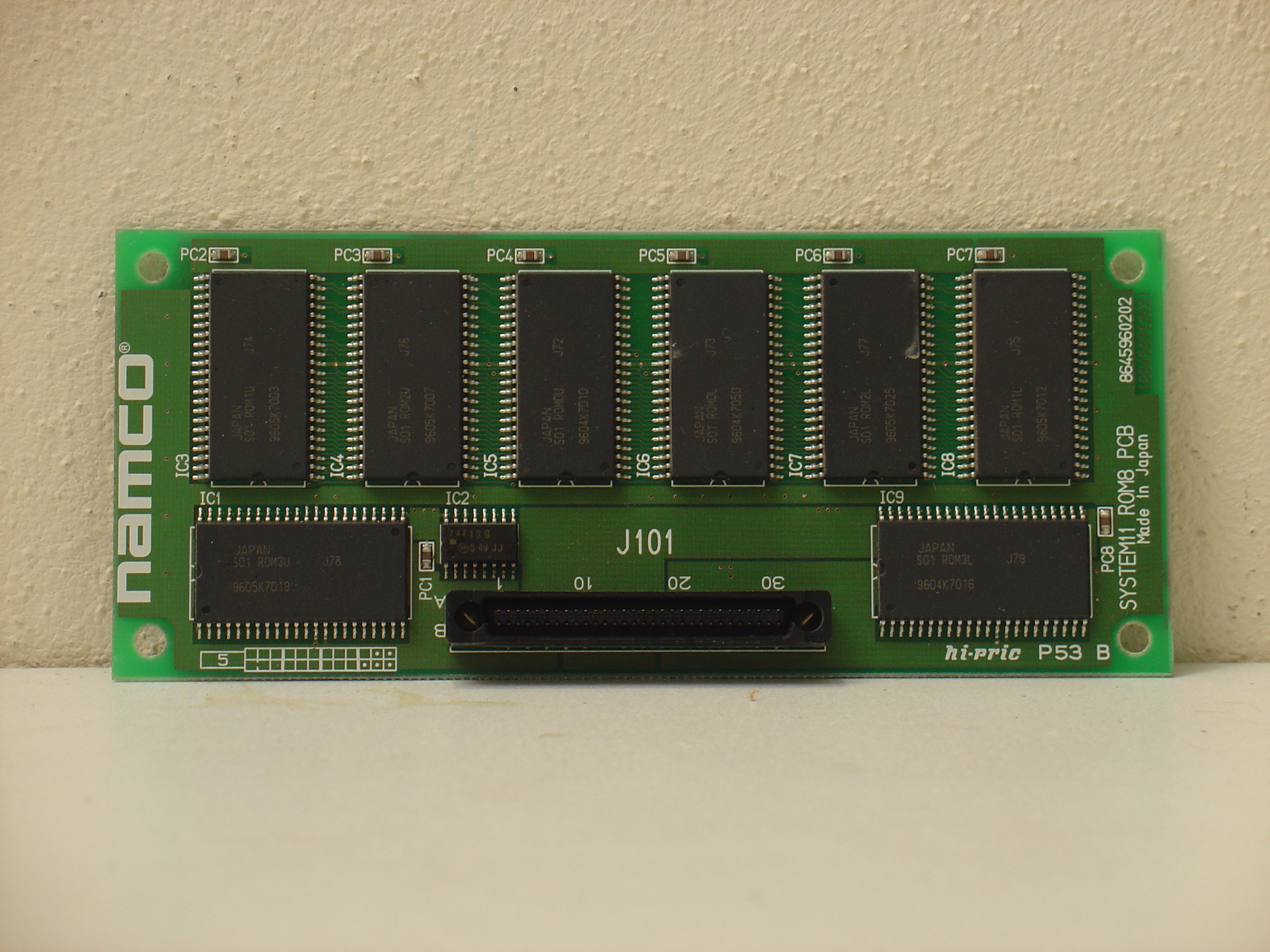 ROMs PCB component side