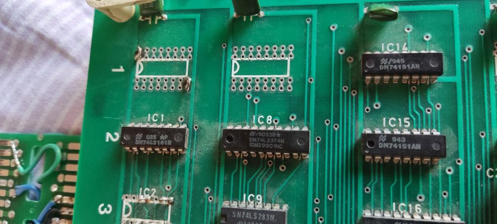 ROMs PCB component side detail 10