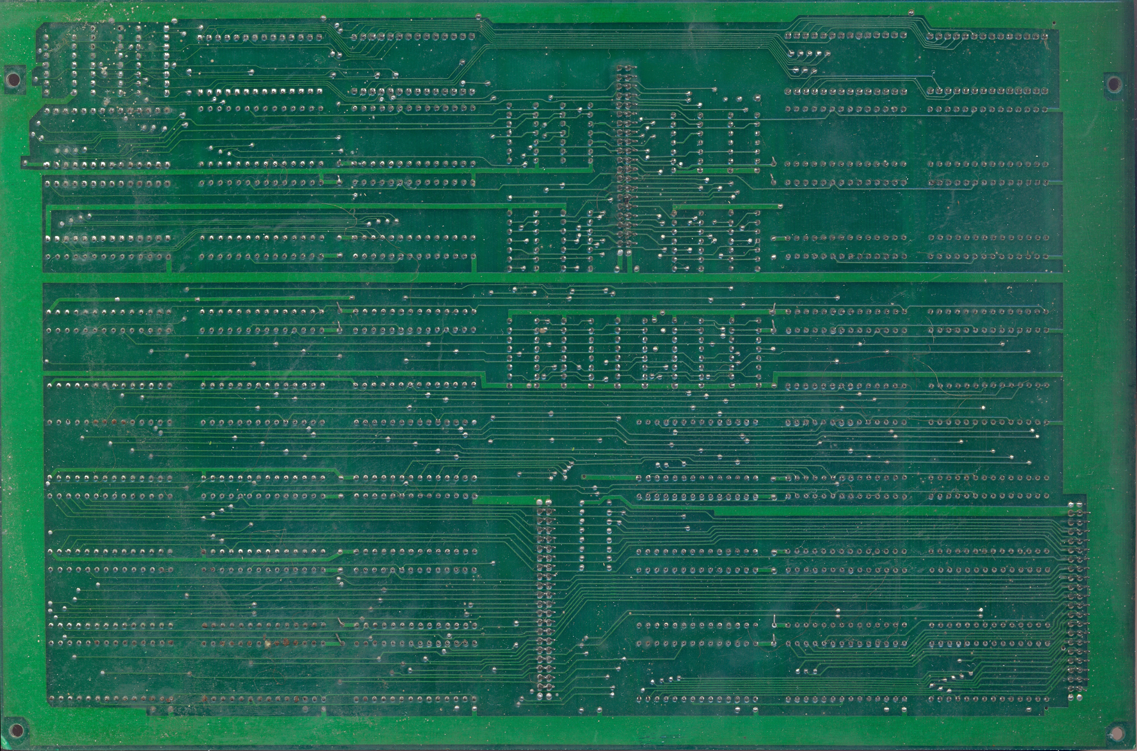 2nd ROMs PCB solder side