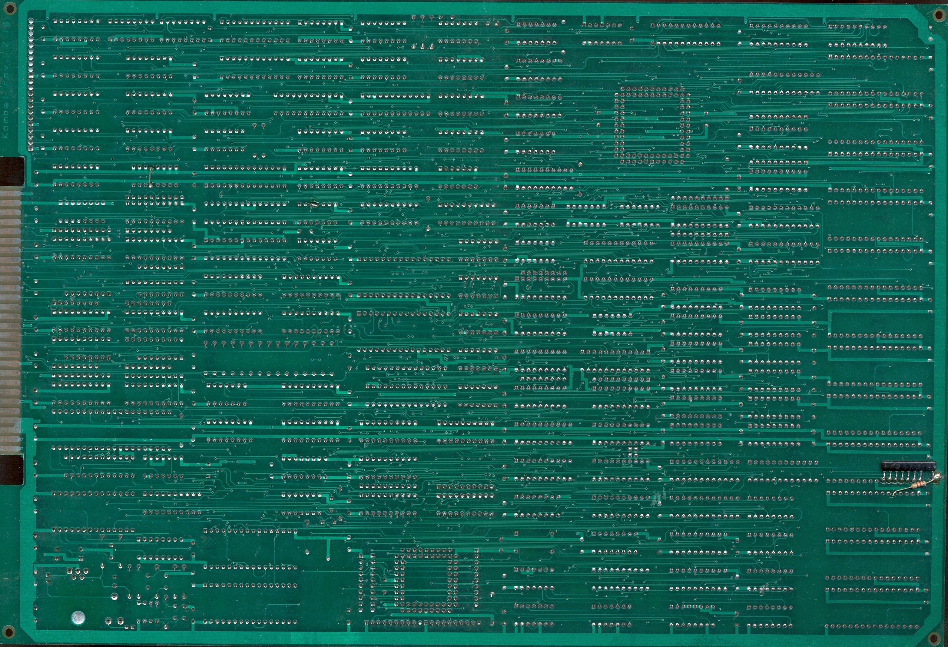 PCB solder side