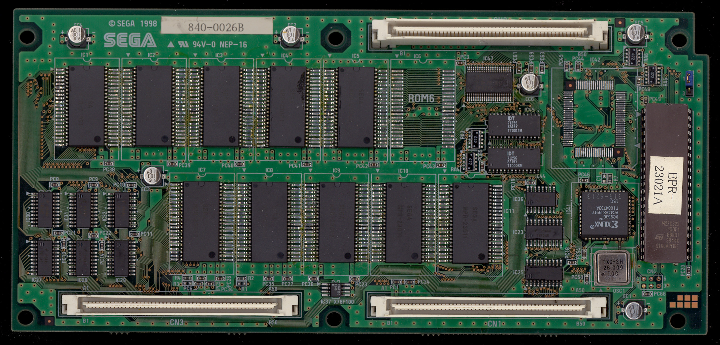 PCB component side