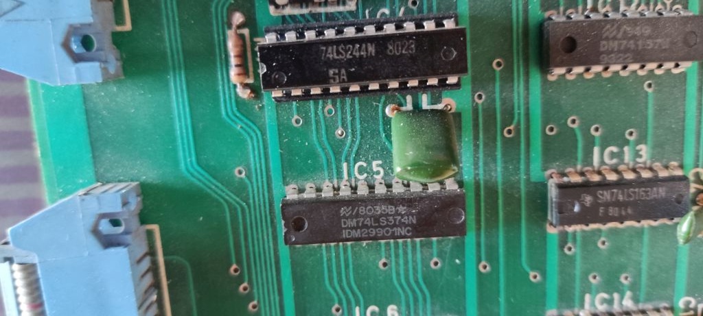 main PCB component side detail 8