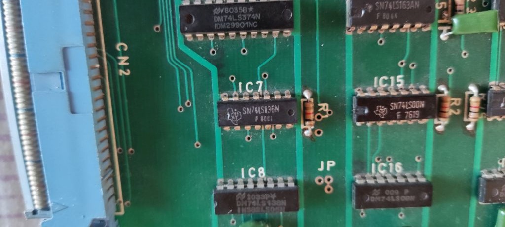main PCB component side detail 10