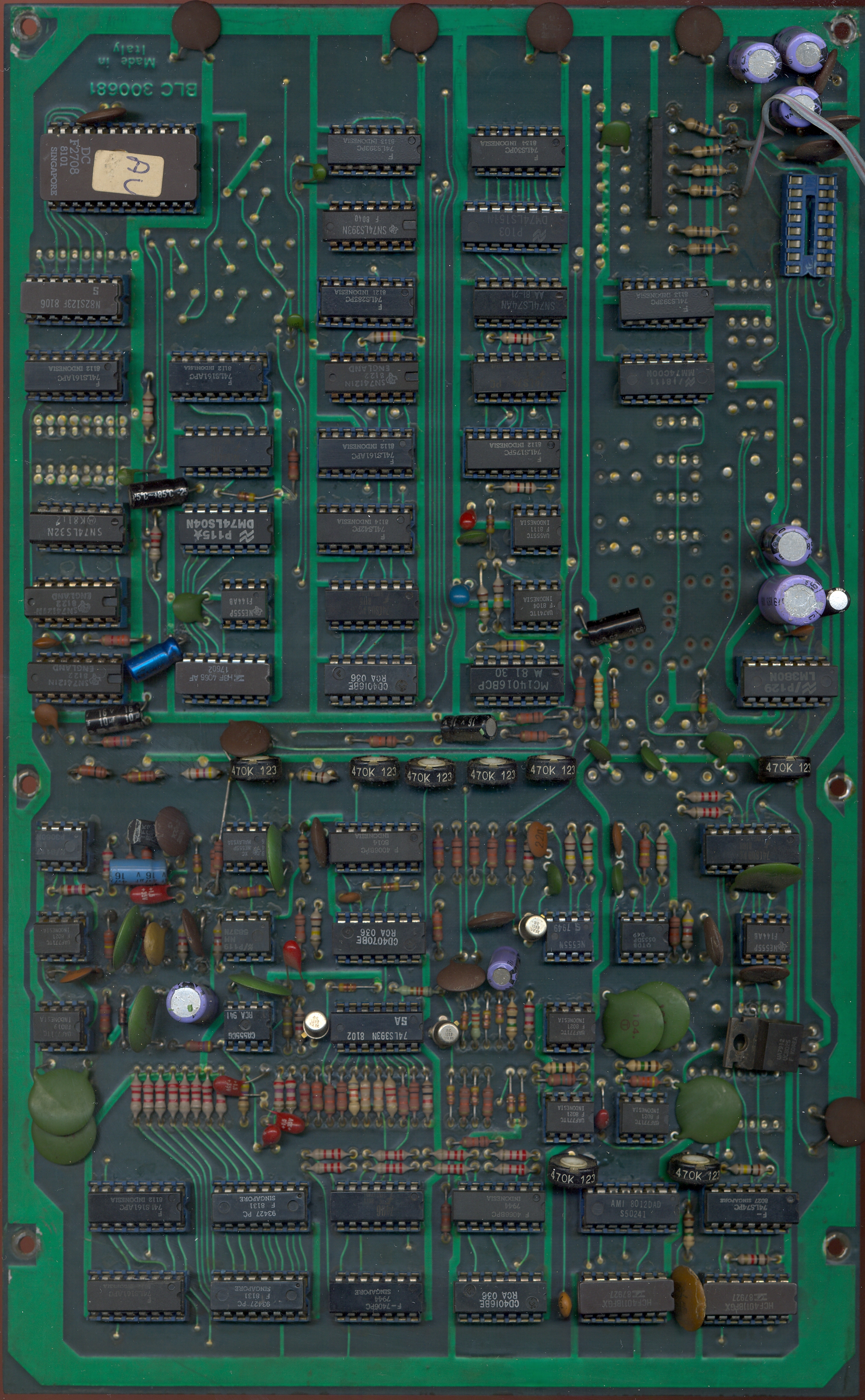 sound PCB component side