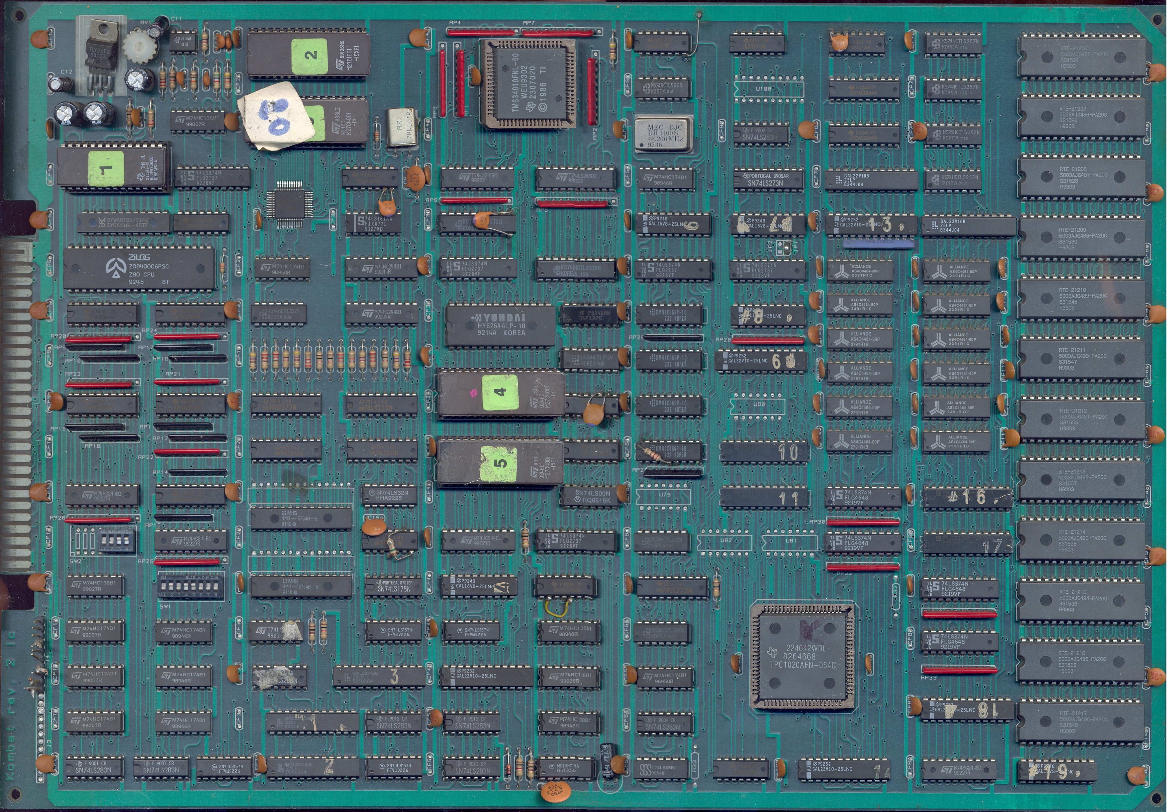 3rd PCB component side
