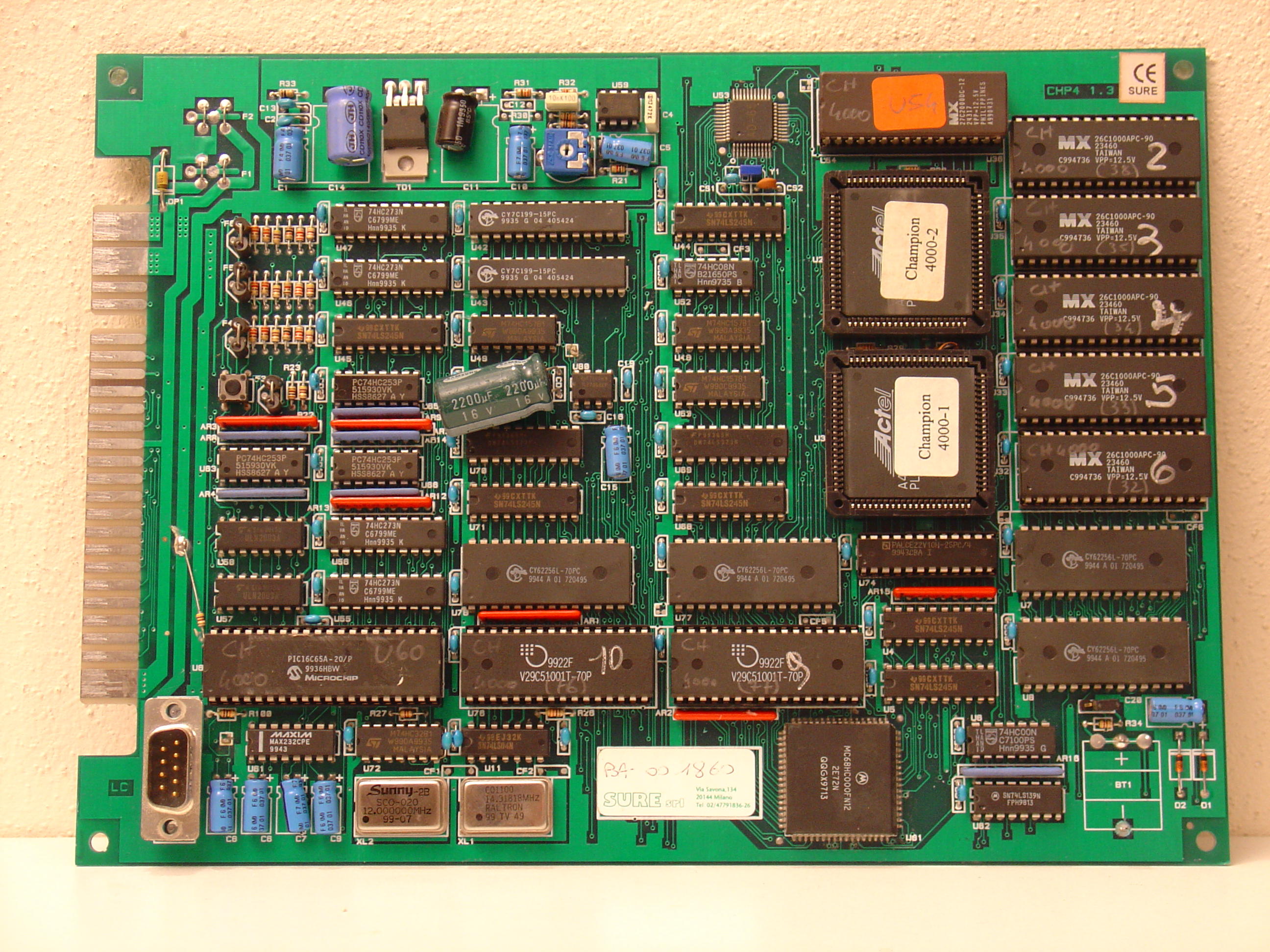 PCB component side