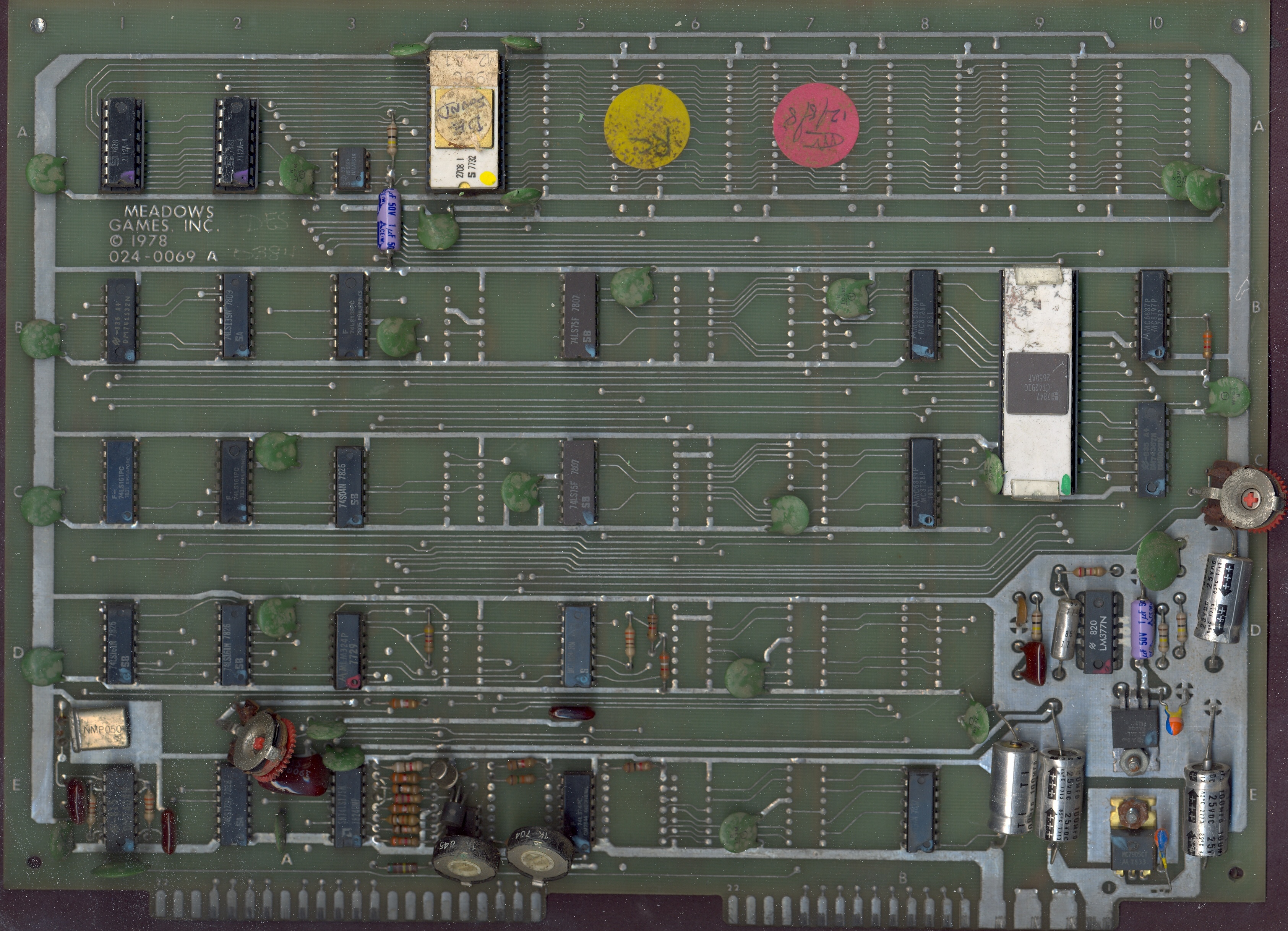 sound PCB component side