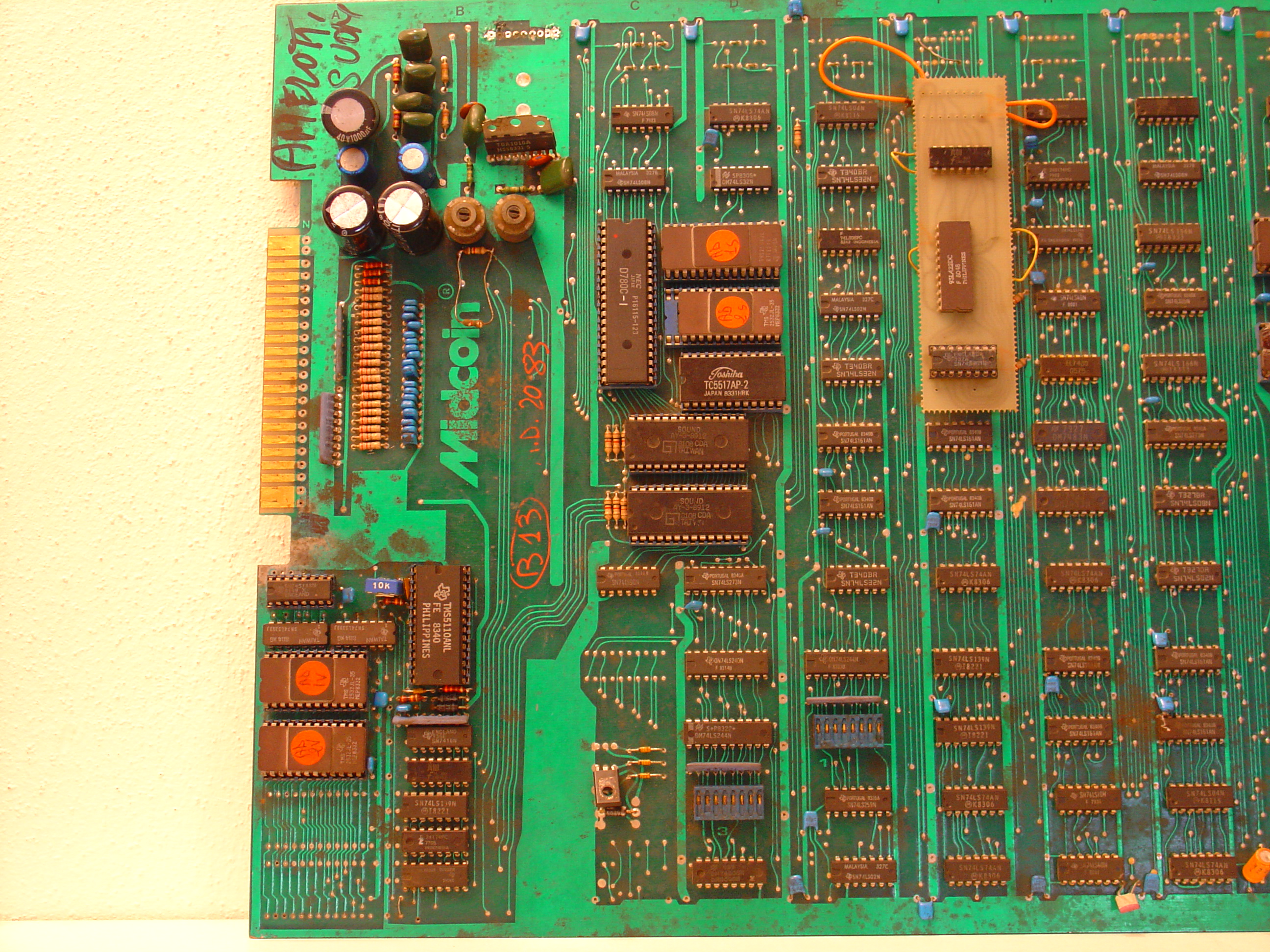 PCB component side detail 3