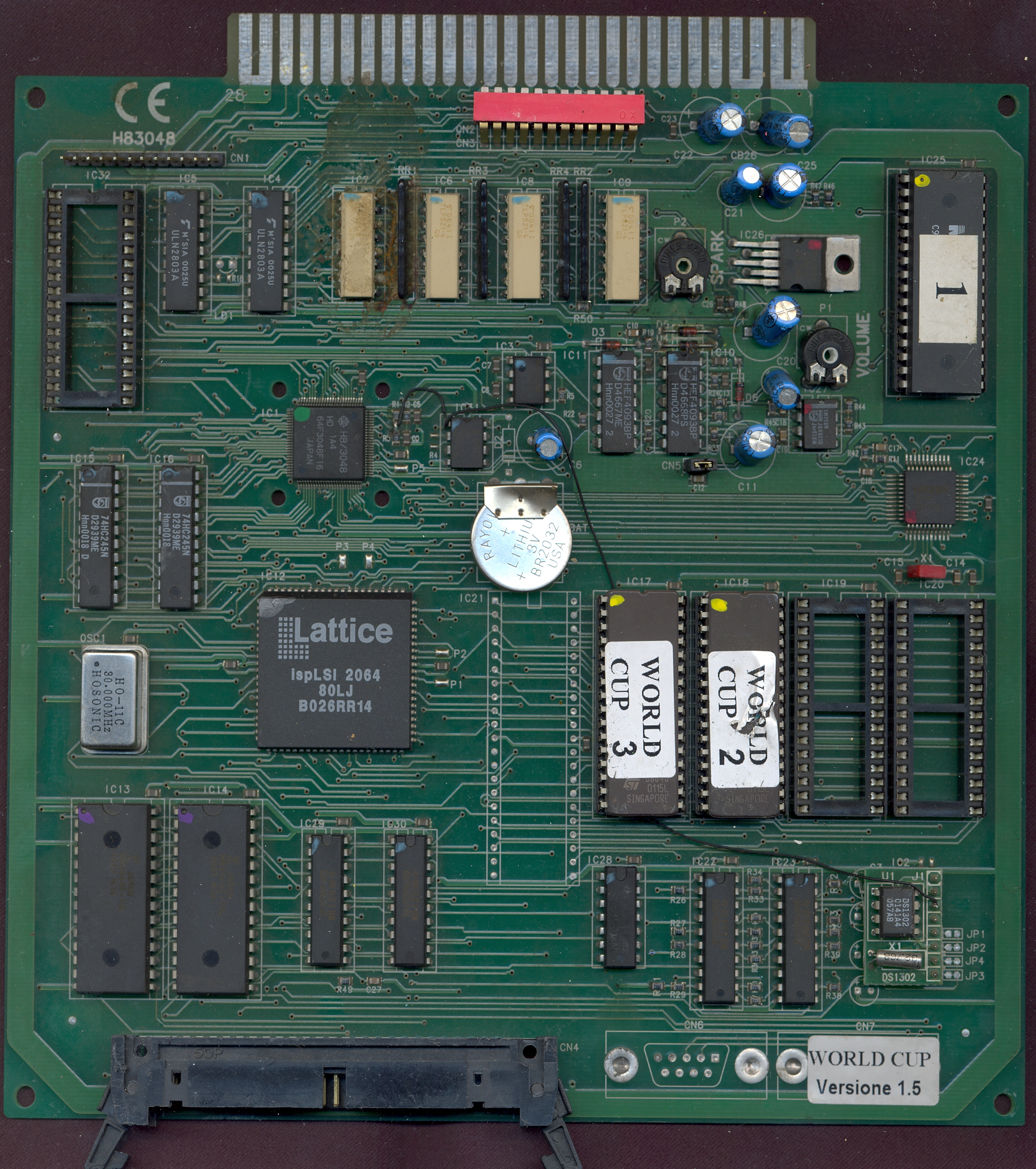PCB component side