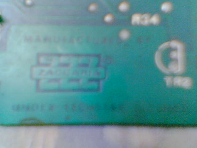 627 PCB component side detail