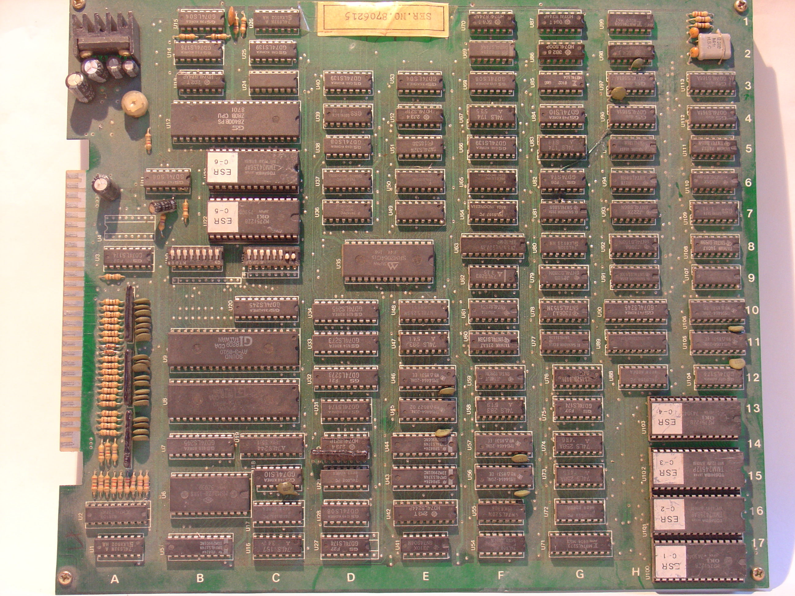PCB component side