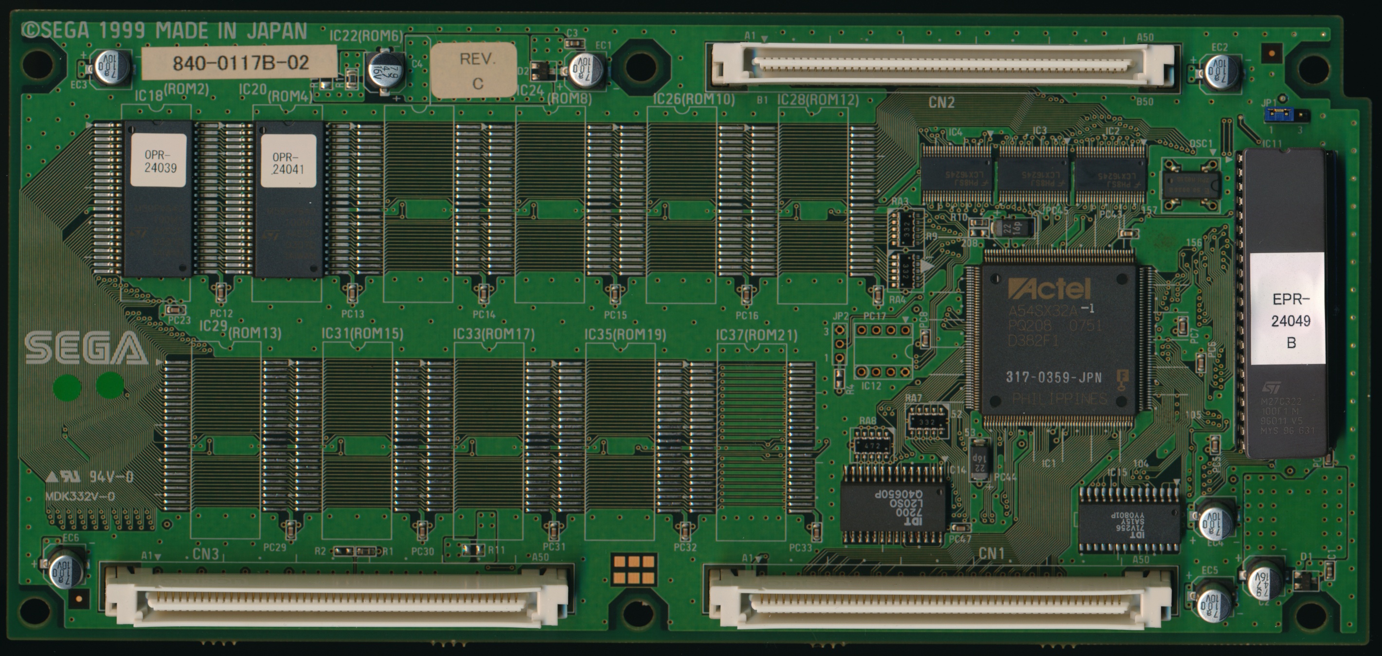 PCB component side
