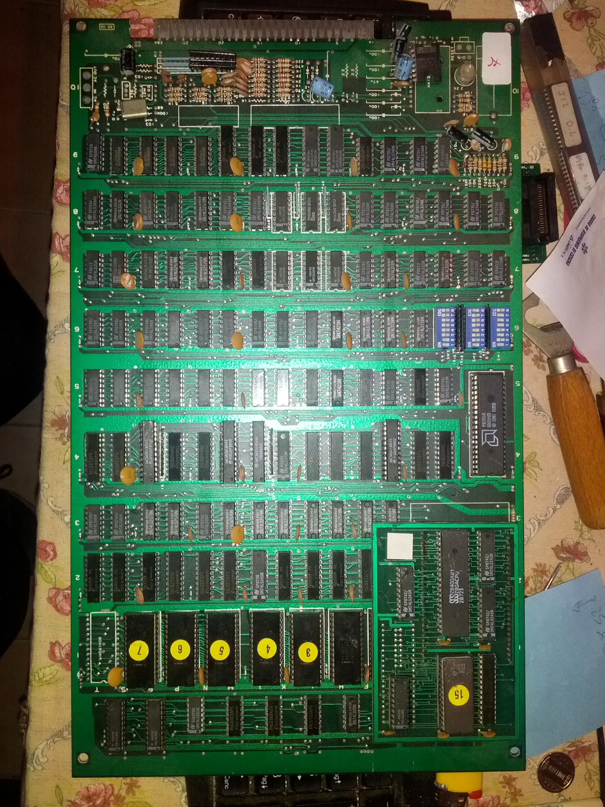 PCB component side