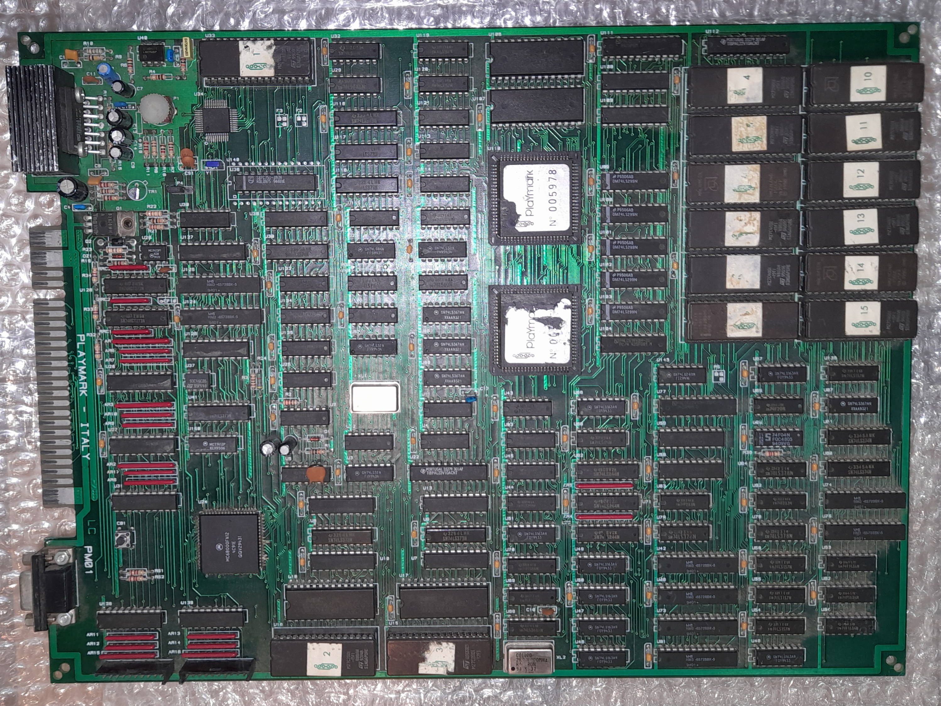 PCB component side