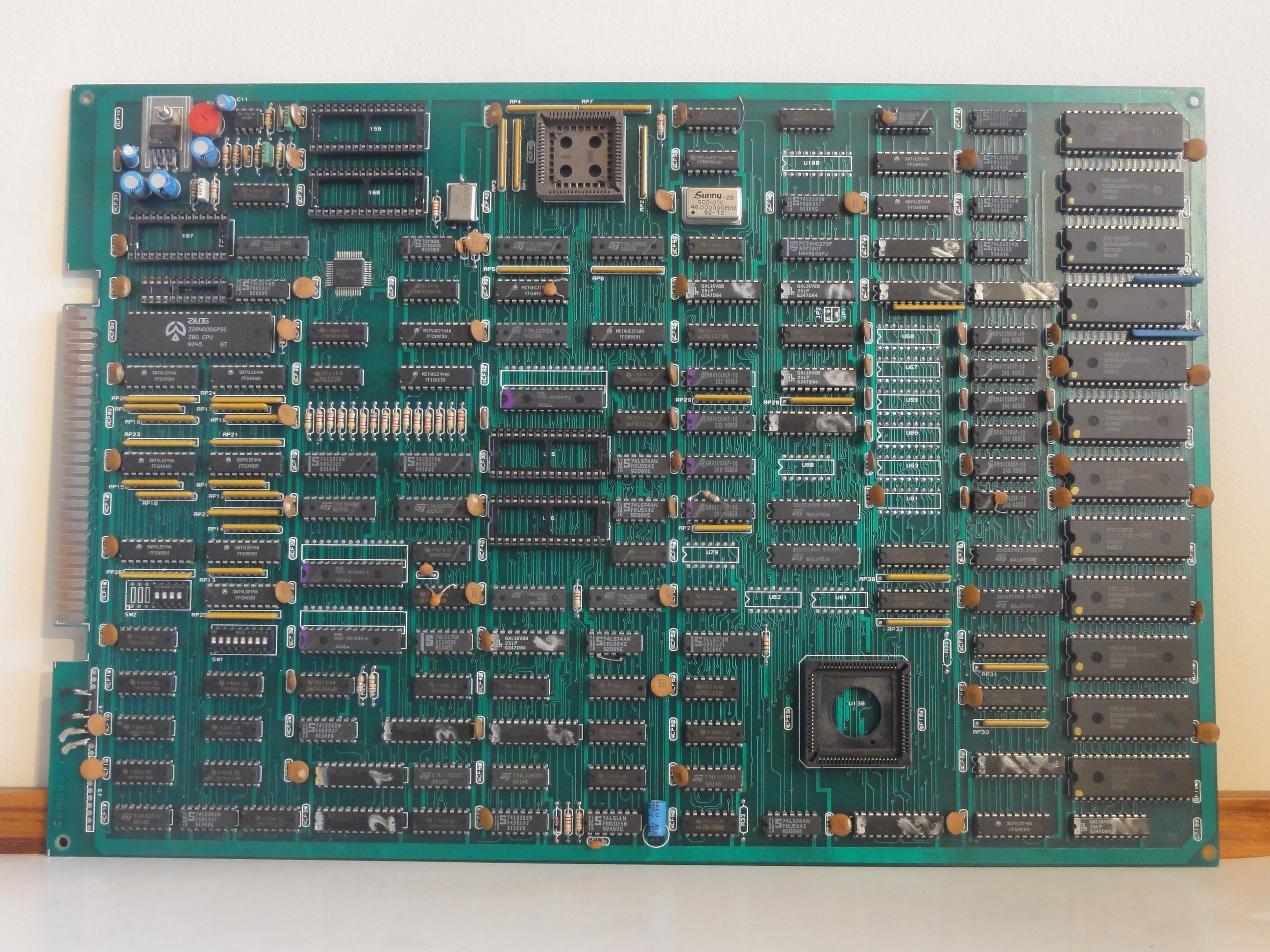 PCB component side
