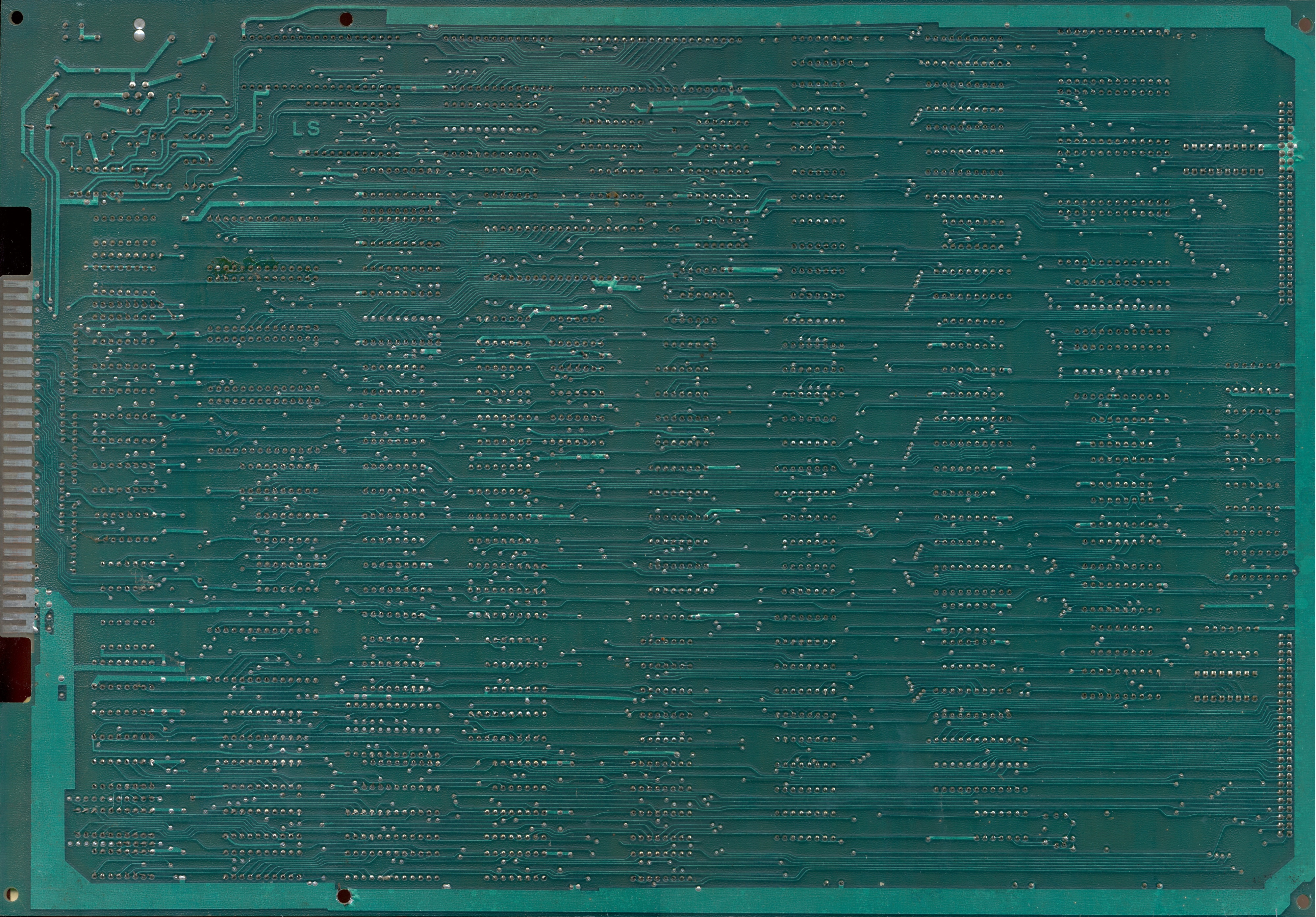 main PCB2 solder side