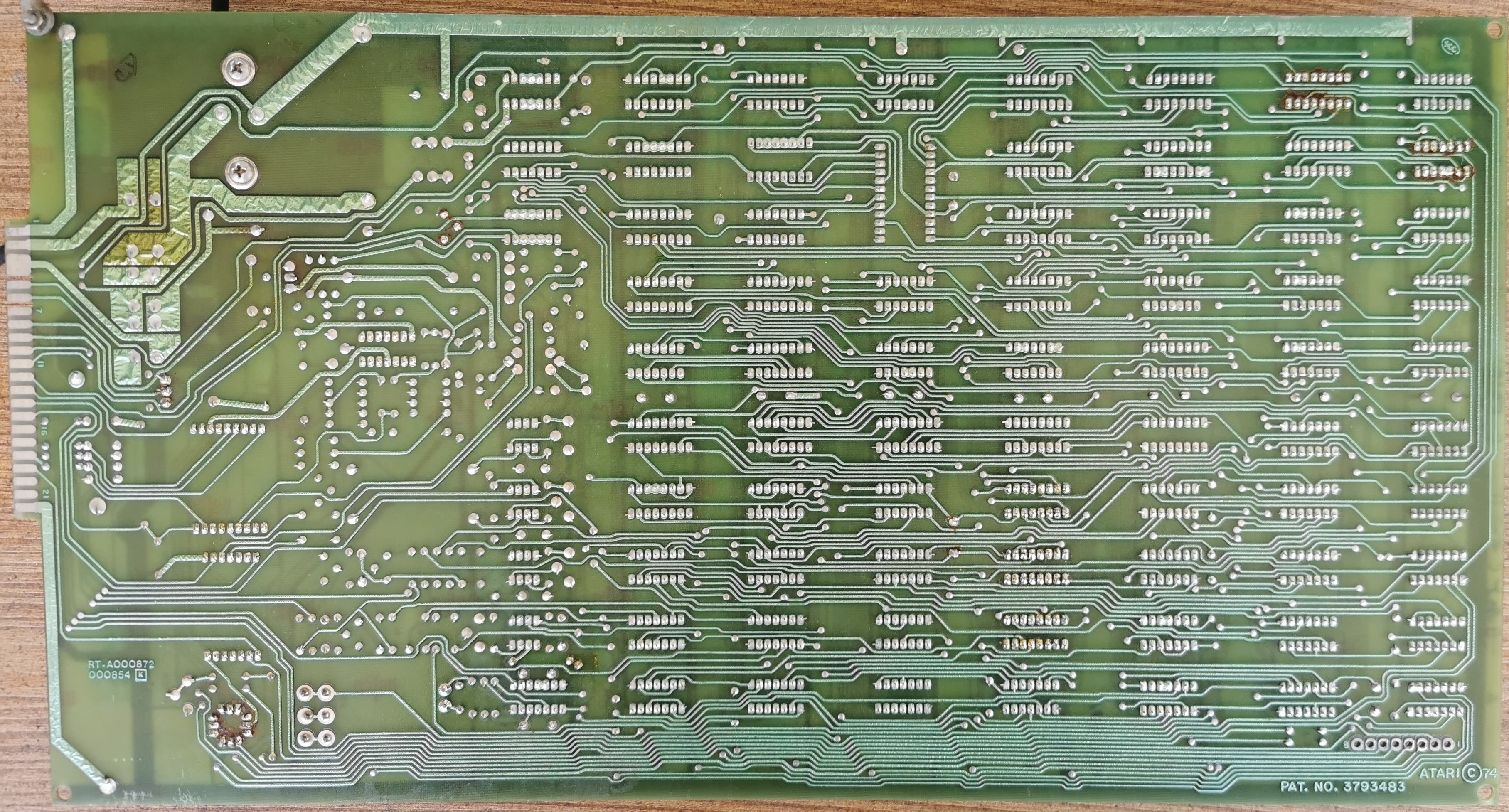 PCB solder side