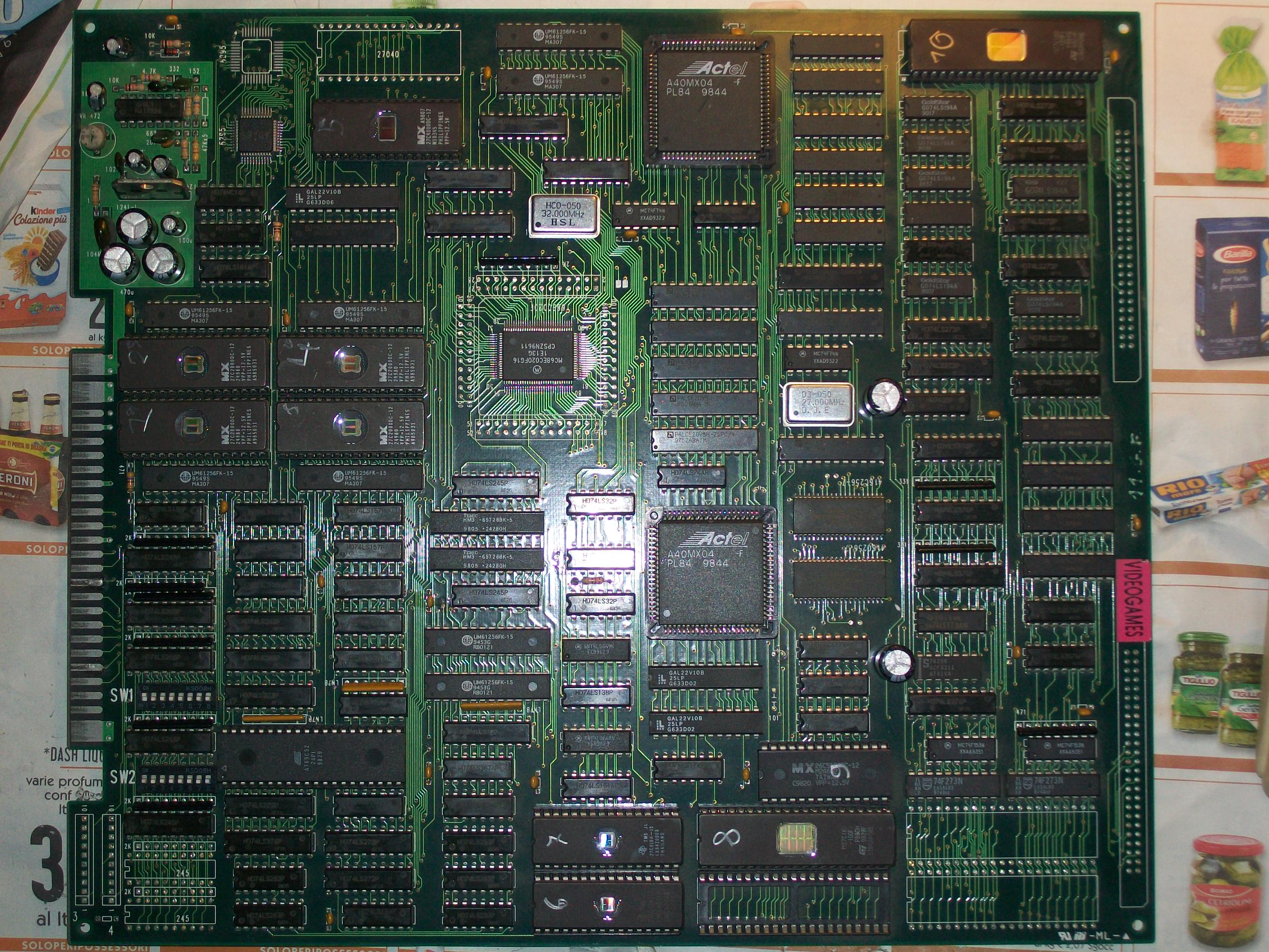 PCB component side