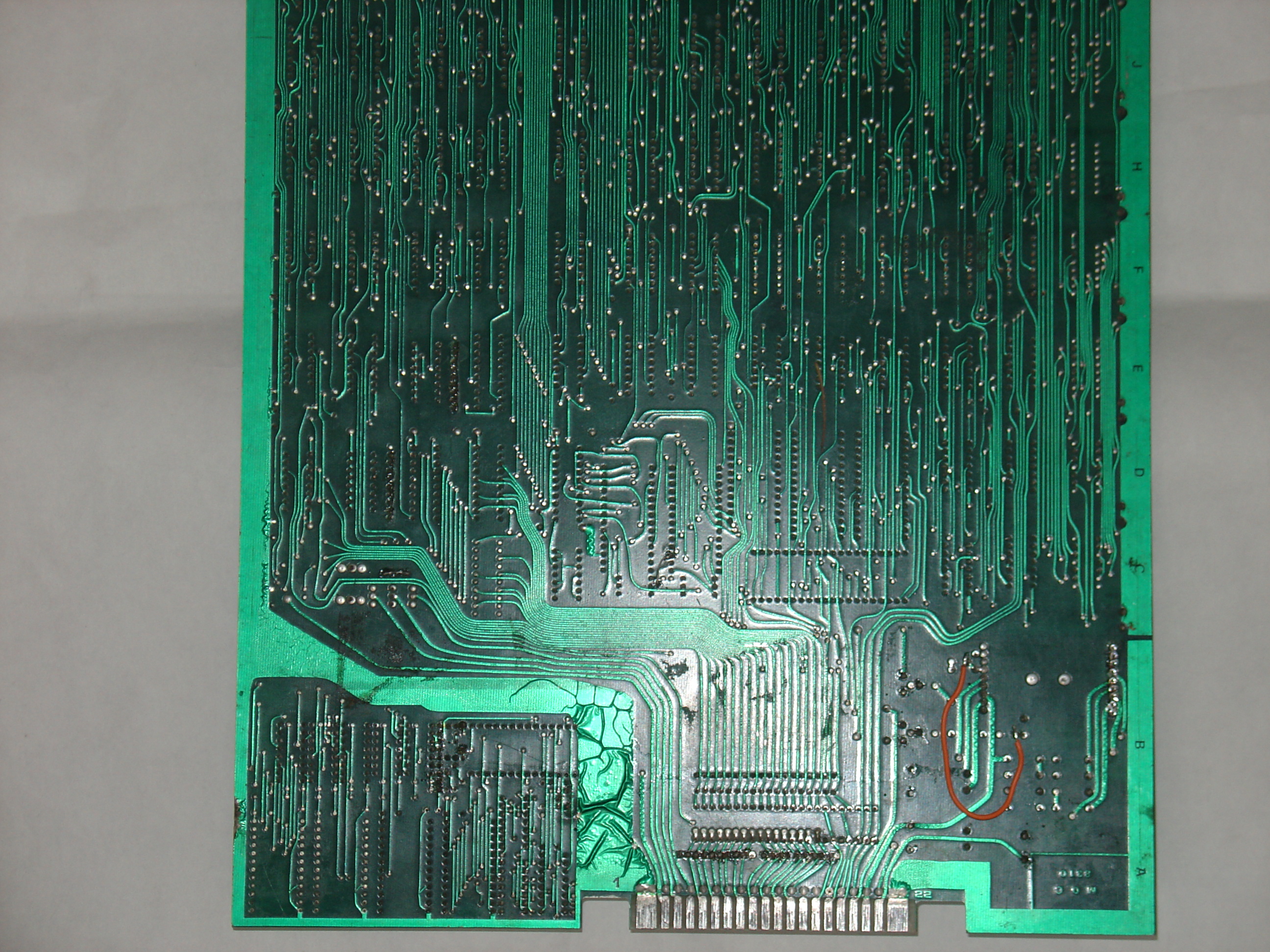 PCB solder side detail 2