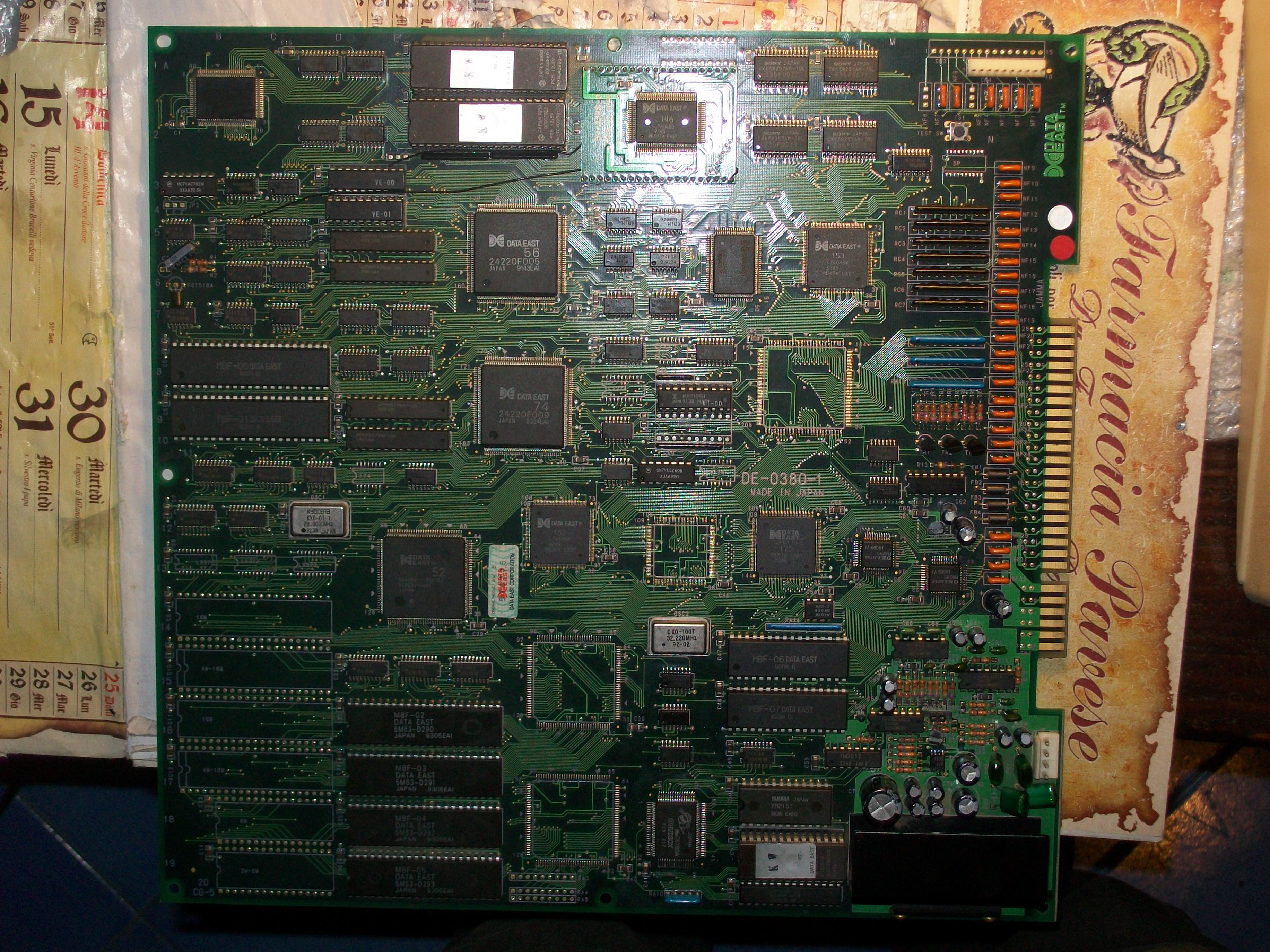 PCB component side