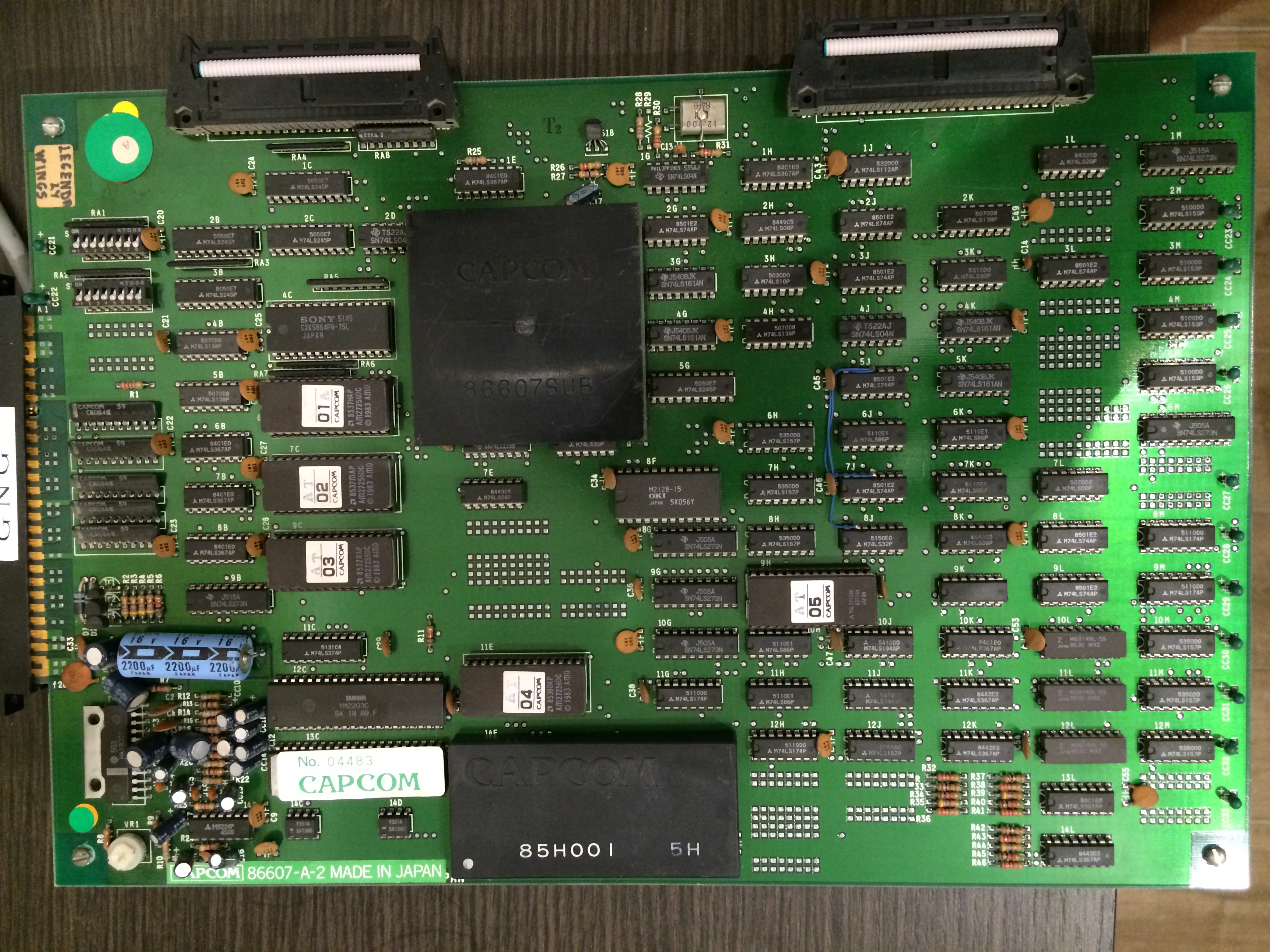 PCB component side