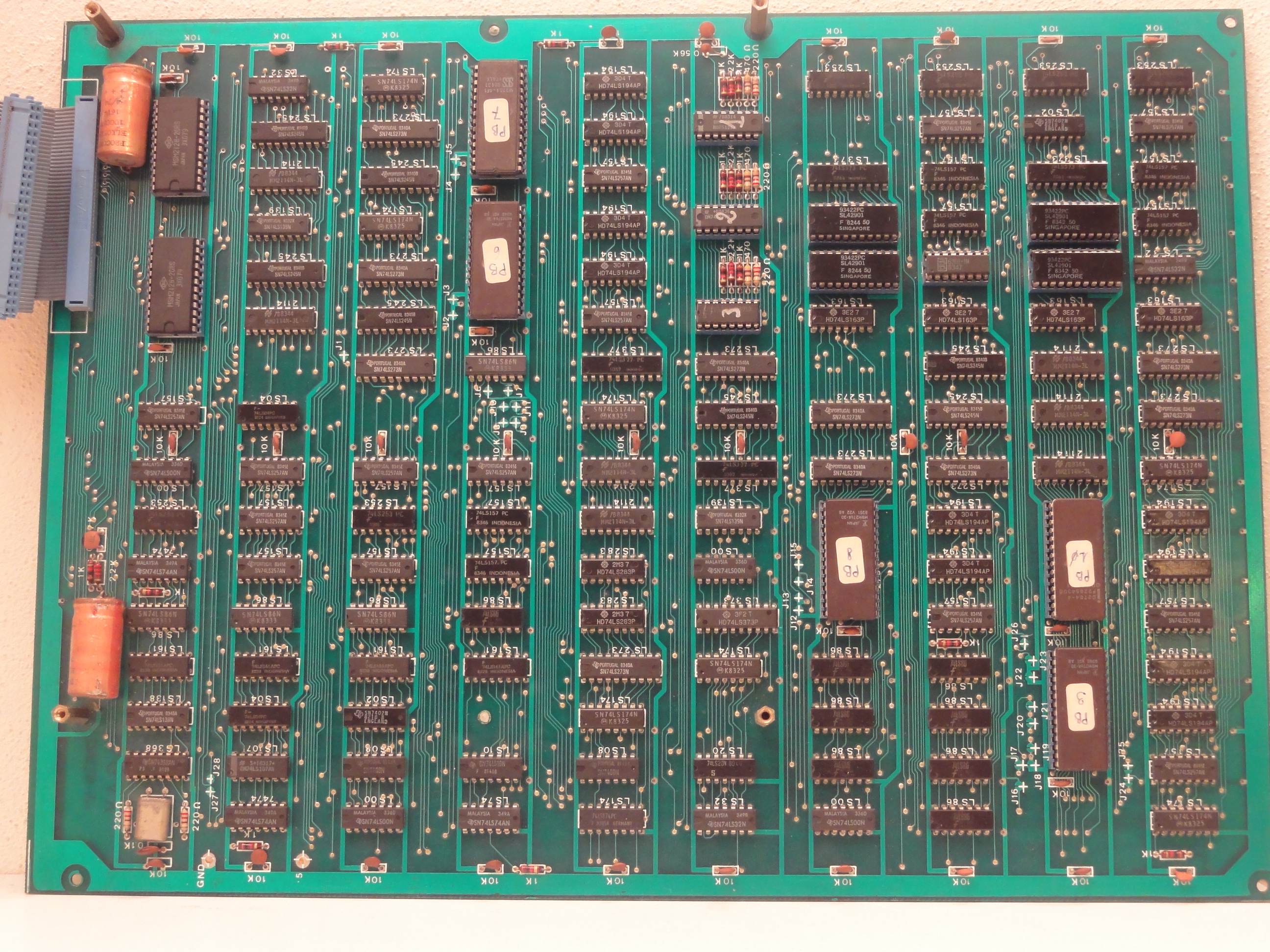 bottom PCB component side
