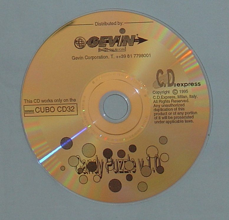 Disk front side