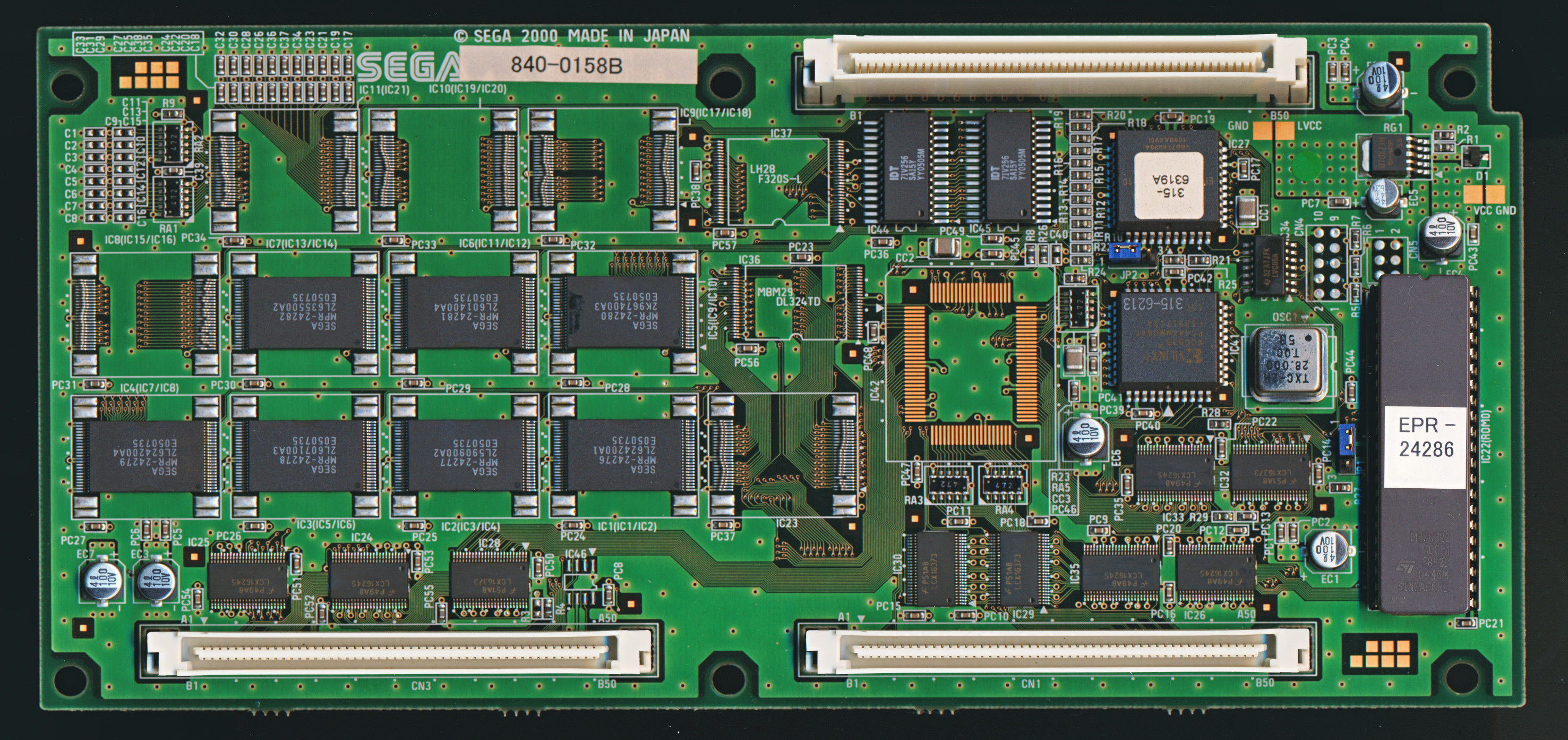 PCB component side