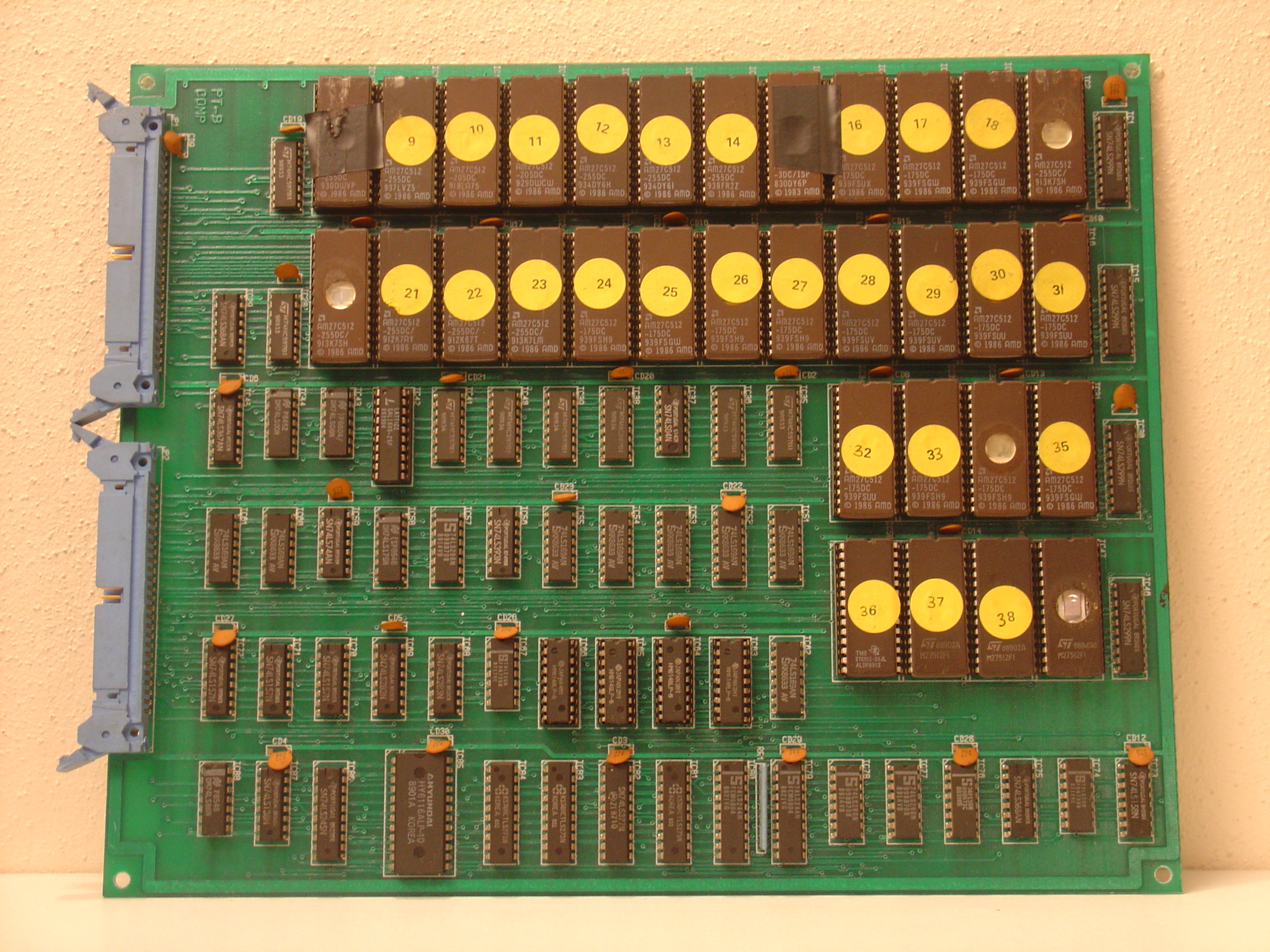 ROMs PCB component side