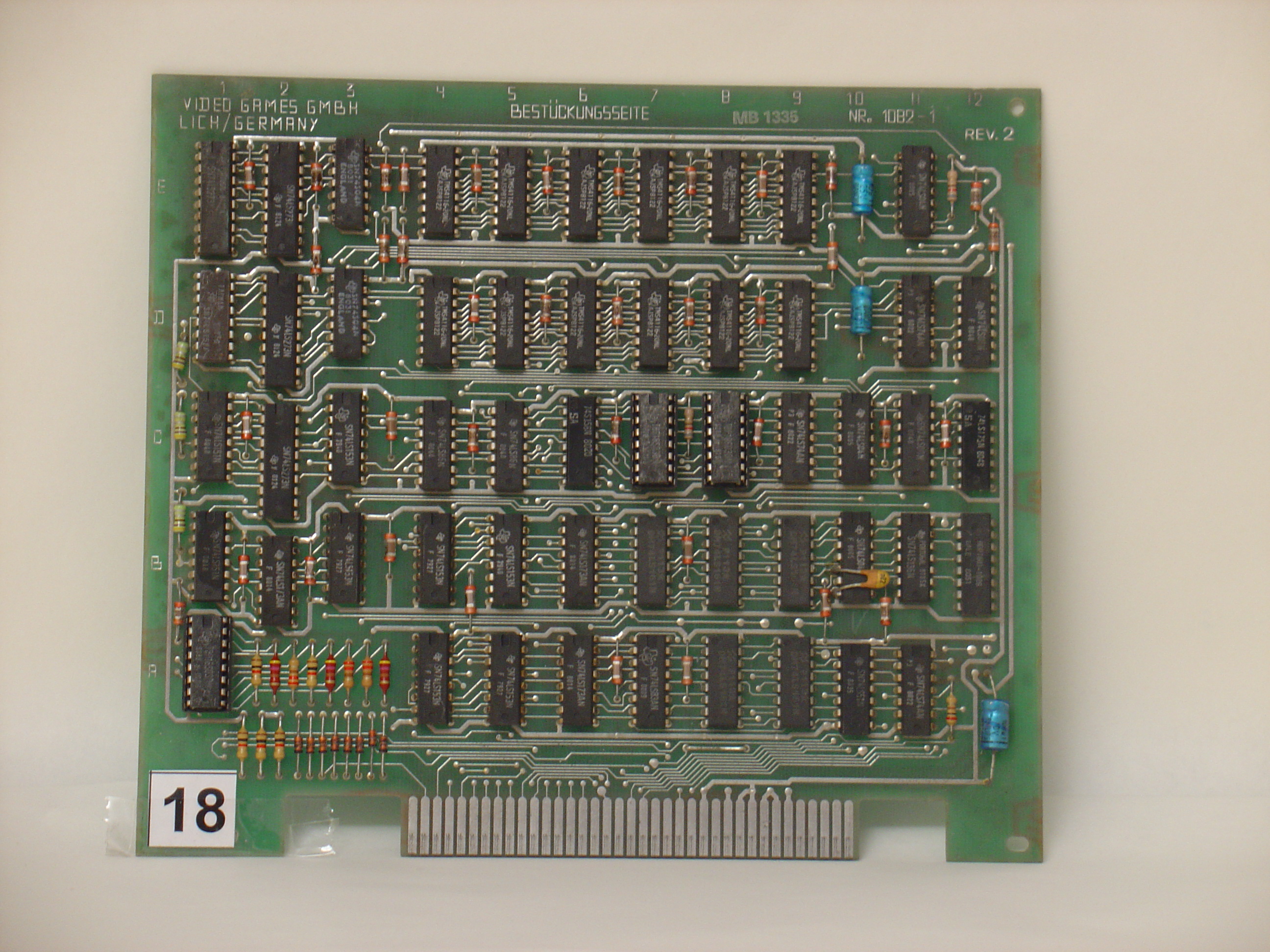 video PCB3 component side