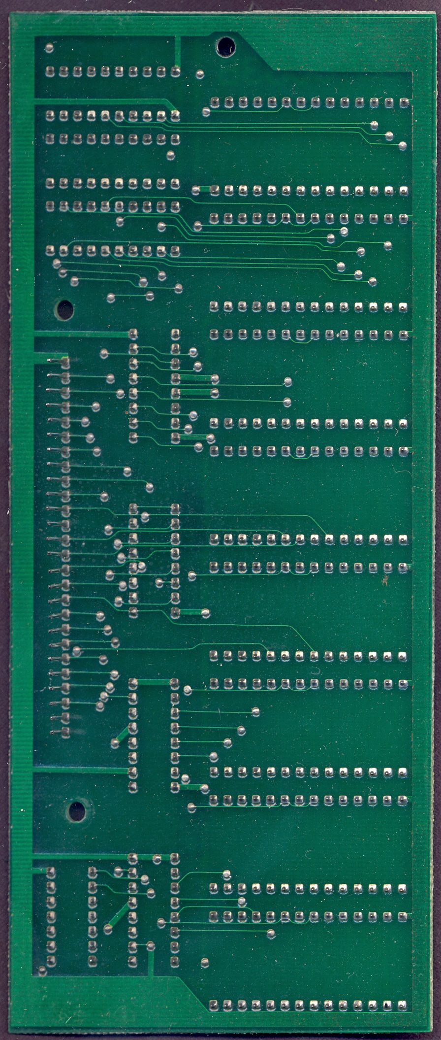 ROMs PCB solder side