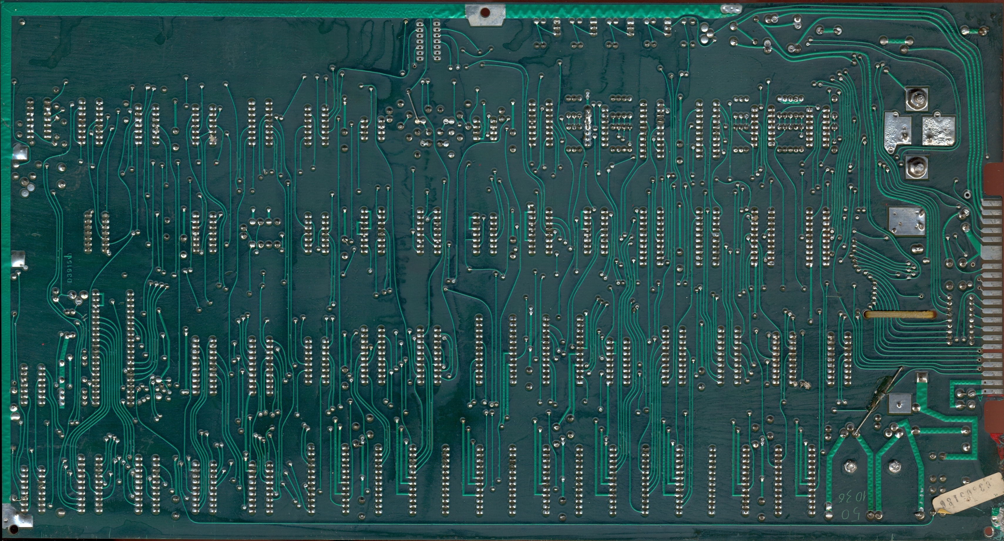 CS233 PCB solder side